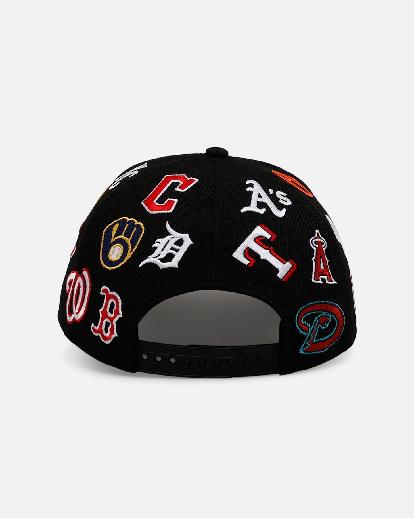 New Era MLB All Over 9FORTY A - Frame Snapback Black
