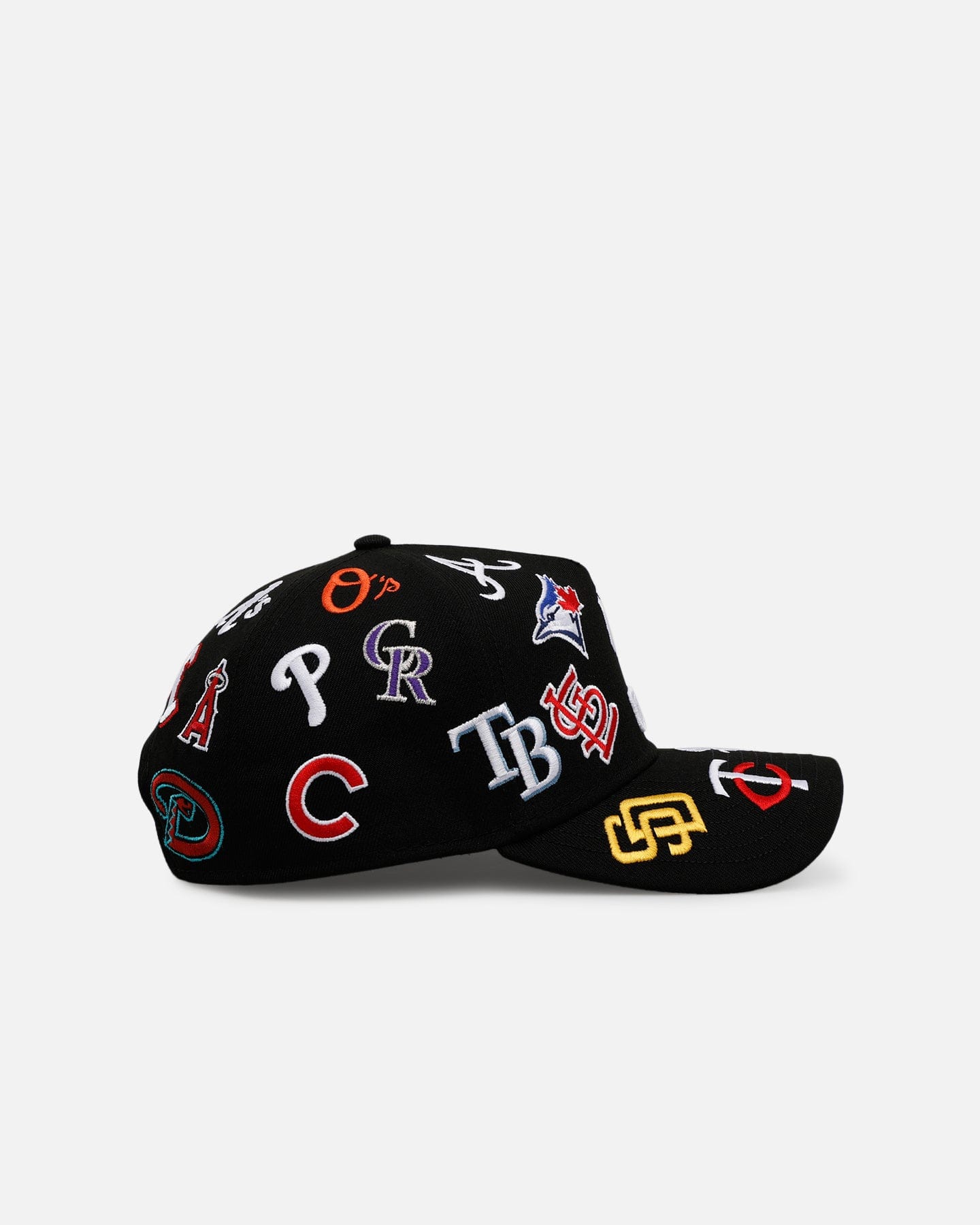 New Era MLB All Over 9FORTY A - Frame Snapback Black