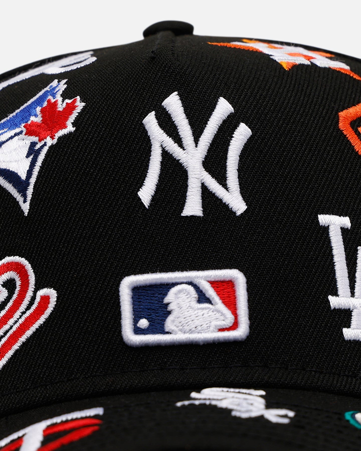 New Era MLB All Over 9FORTY A - Frame Snapback Black