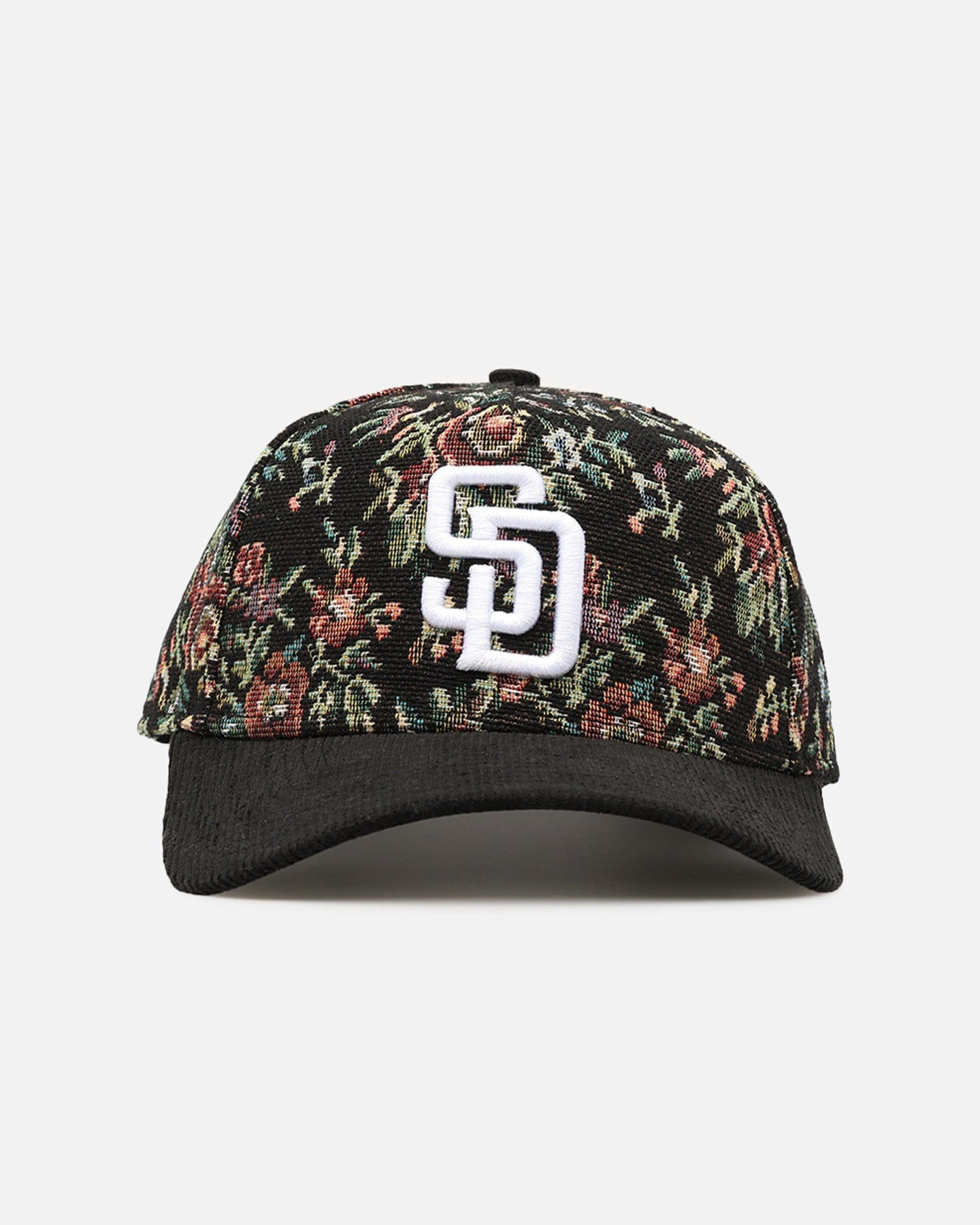 New Era San Diego Padres Floral Tapestry 9FORTY A - Frame Snapback Tapestry/Black