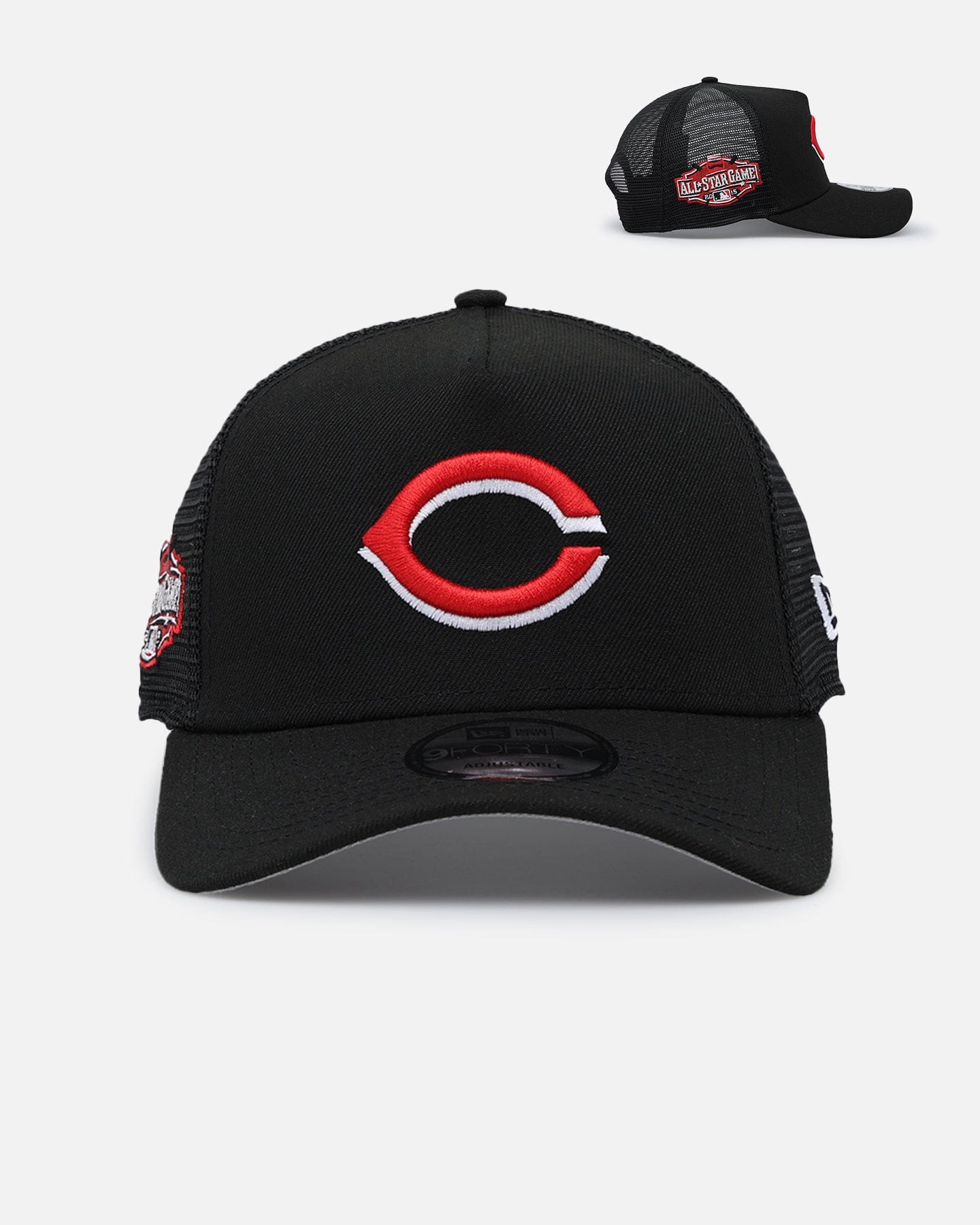 New Era Cincinnati Reds Team Color 9FORTY A - Frame Trucker Snapback OTC