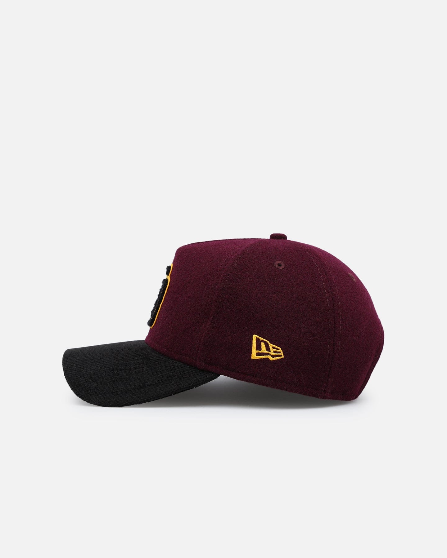 New Era San Diego Padres Large Chenille 9FORTY A - Frame Snapback Maroon
