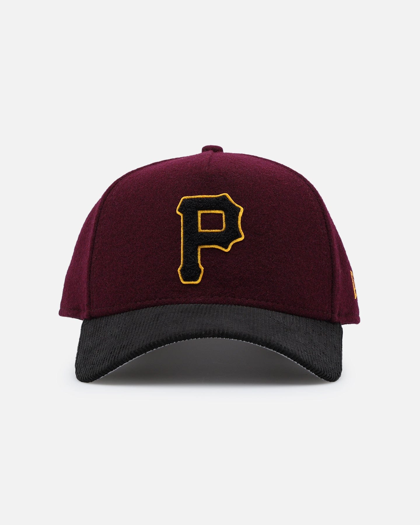 New Era Pittsburgh Pirates Large Chenille 9FORTY A - Frame Snapback Maroon