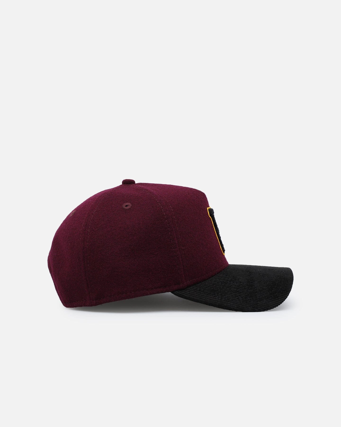 New Era Pittsburgh Pirates Large Chenille 9FORTY A - Frame Snapback Maroon