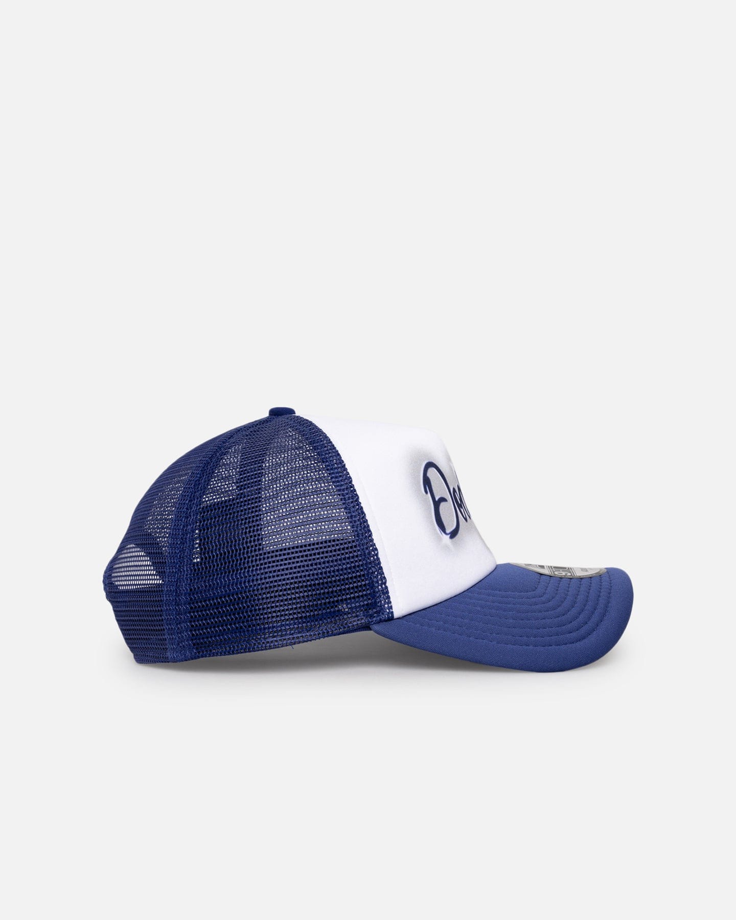 New Era Los Angeles Dodgers Airbrush 9FORTY A - Frame Trucker Snapback White/OTC