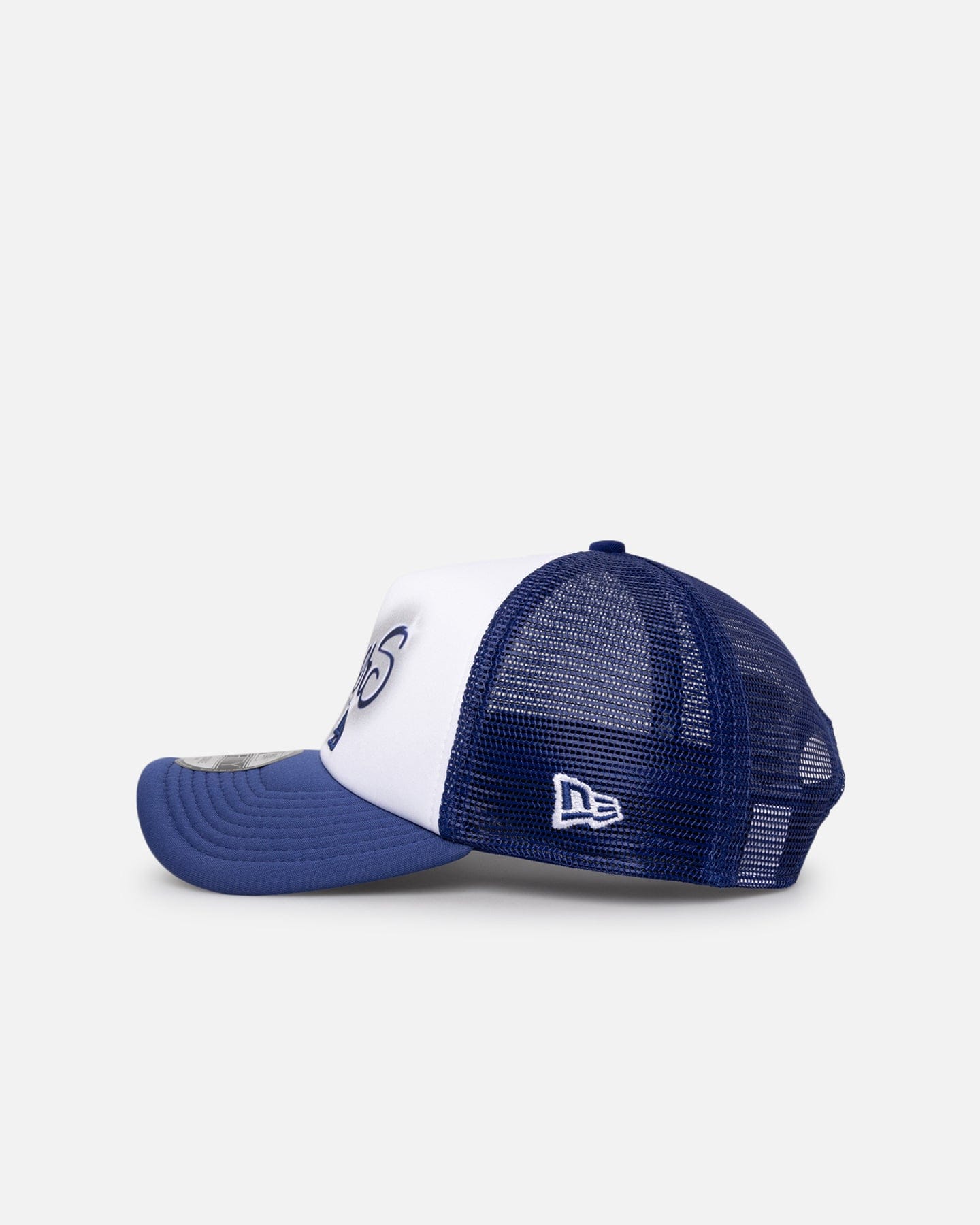 New Era Los Angeles Dodgers Airbrush 9FORTY A - Frame Trucker Snapback White/OTC