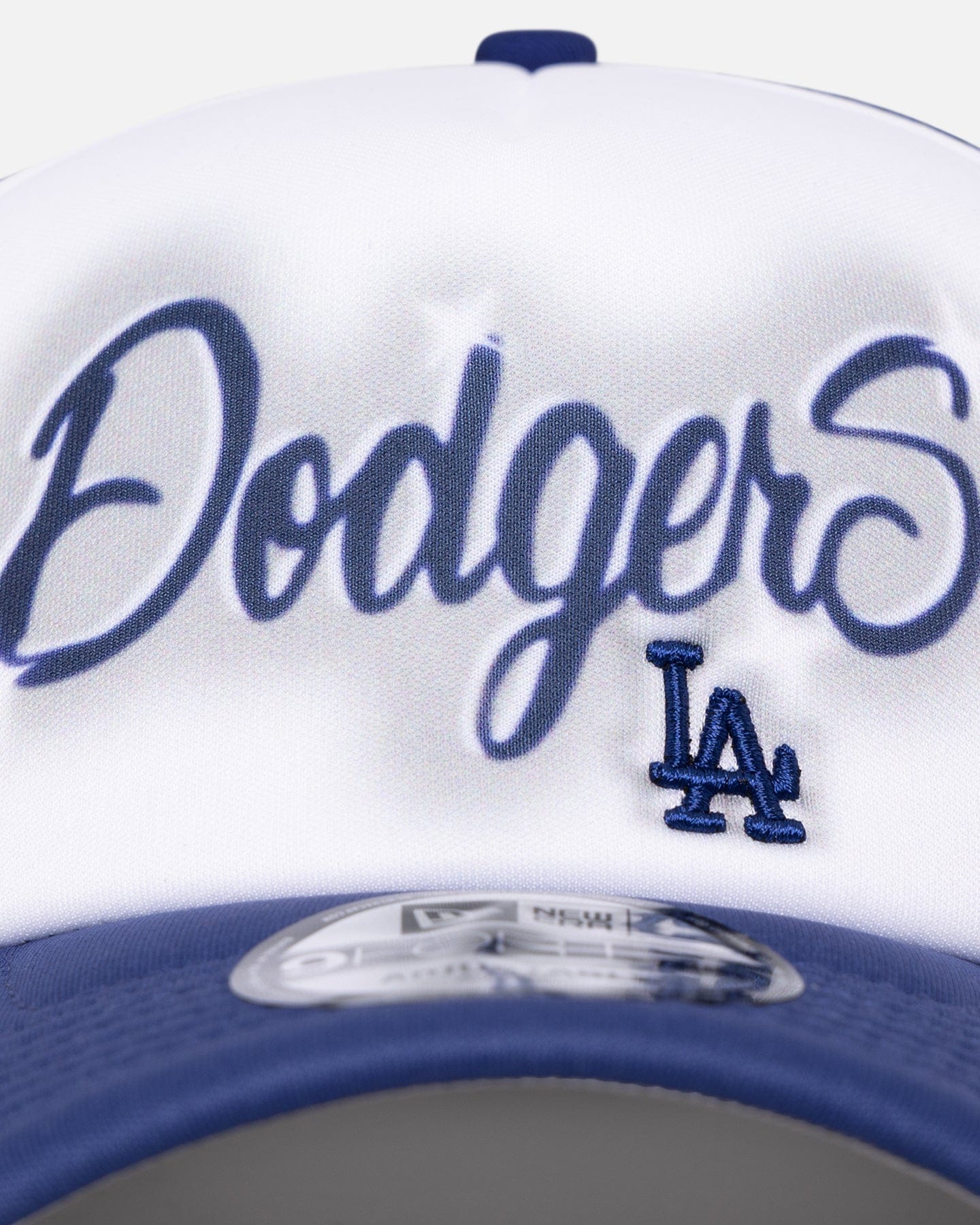 New Era Los Angeles Dodgers Airbrush 9FORTY A - Frame Trucker Snapback White/OTC