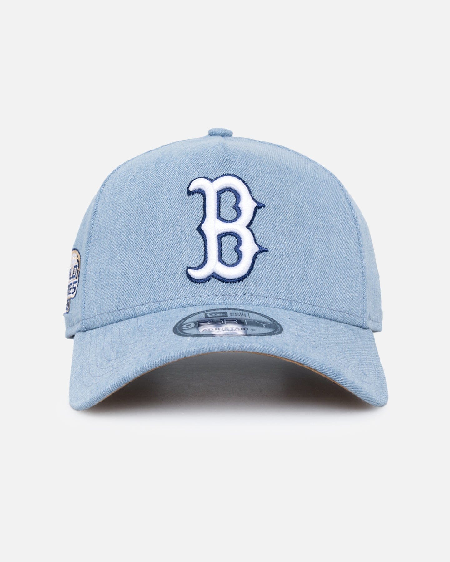 New Era Boston Red Sox Denim 9FORTY A - Frame Snapback Denim/Wheat/White