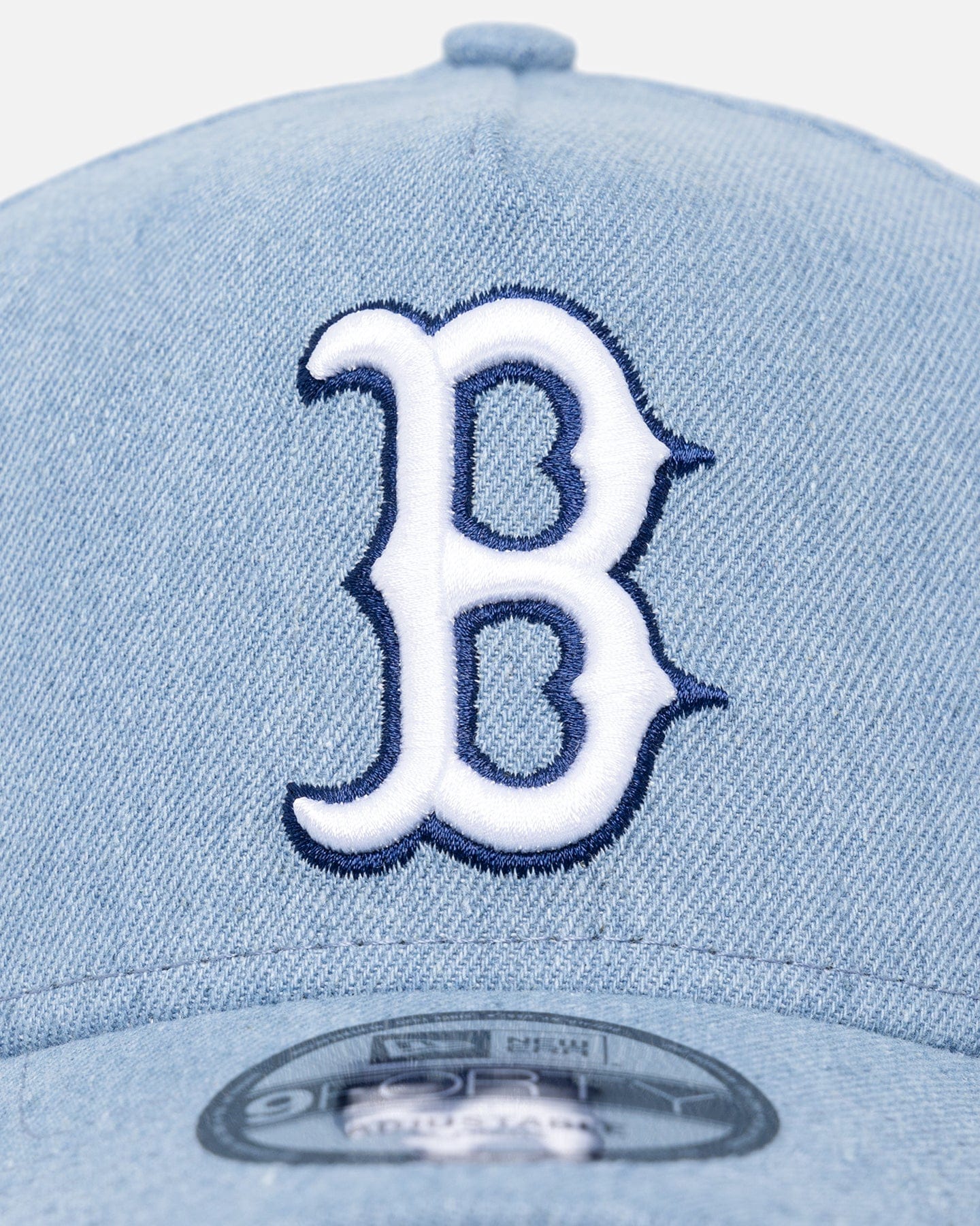 New Era Boston Red Sox Denim 9FORTY A - Frame Snapback Denim/Wheat/White