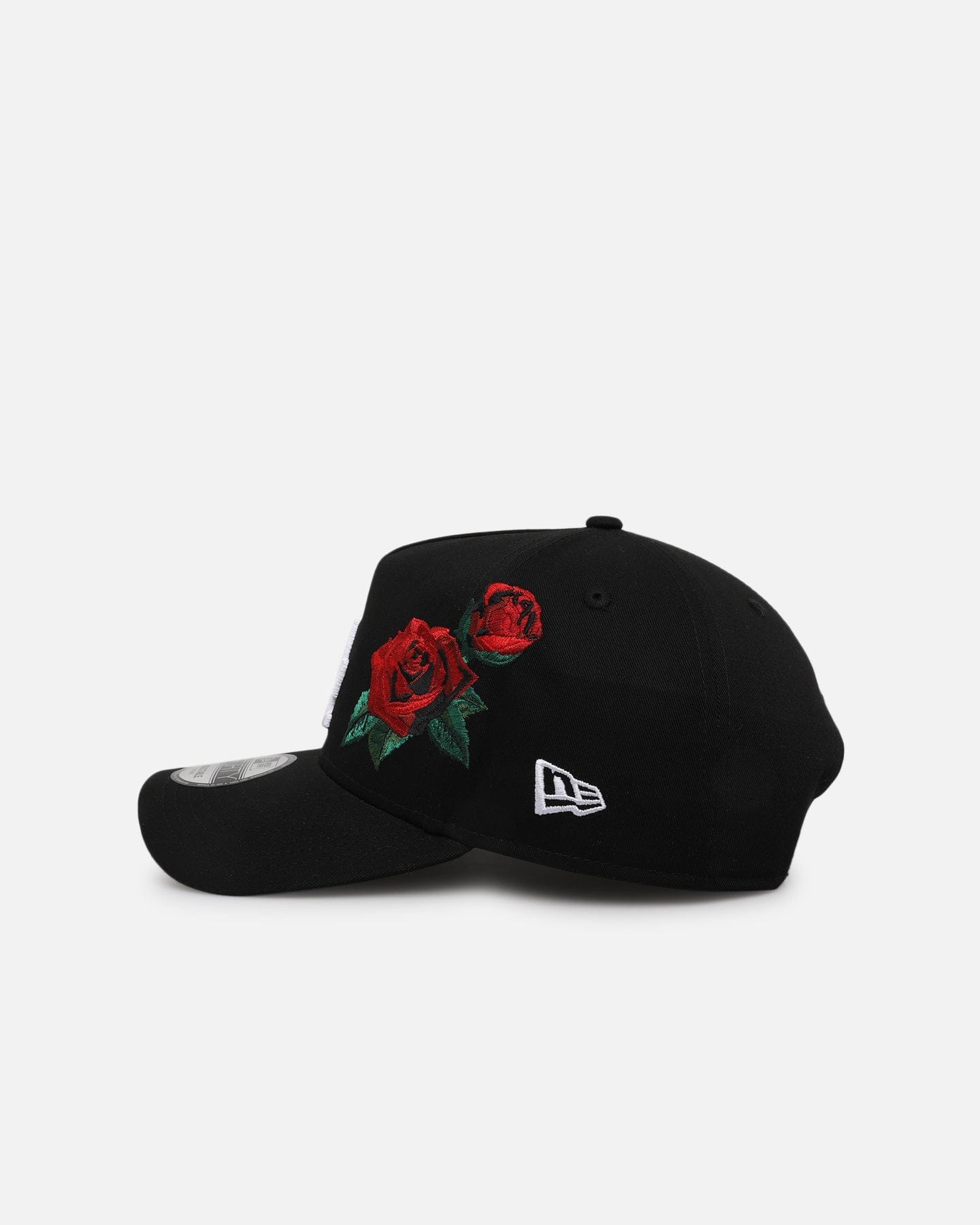 New Era Los Angeles Dodgers Rose Emblem 9FORTY A - Frame Snapback Black