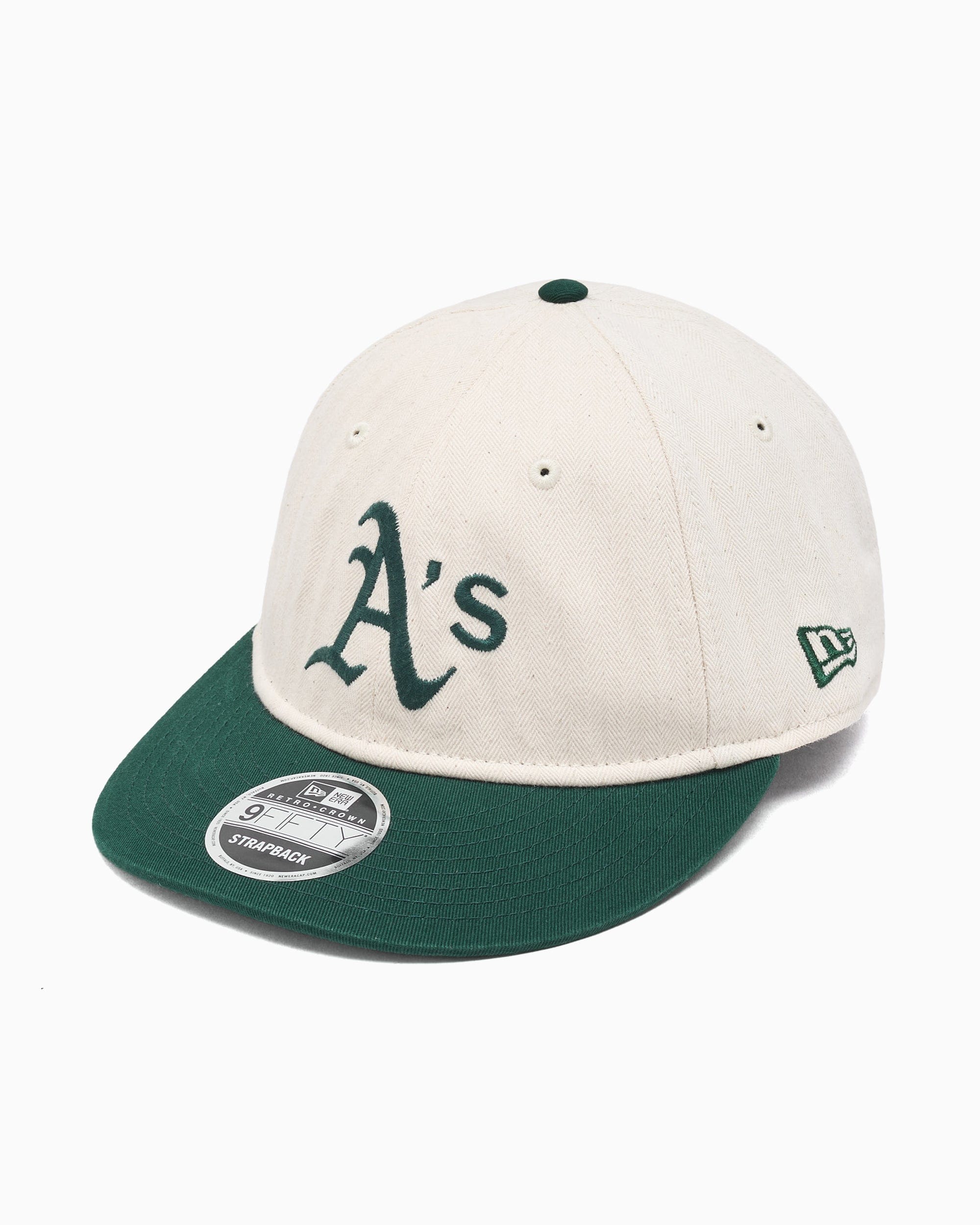 New Era Gorra New Era Athletics MLB Americana Herringbone Retro 9FIFTY Unisex