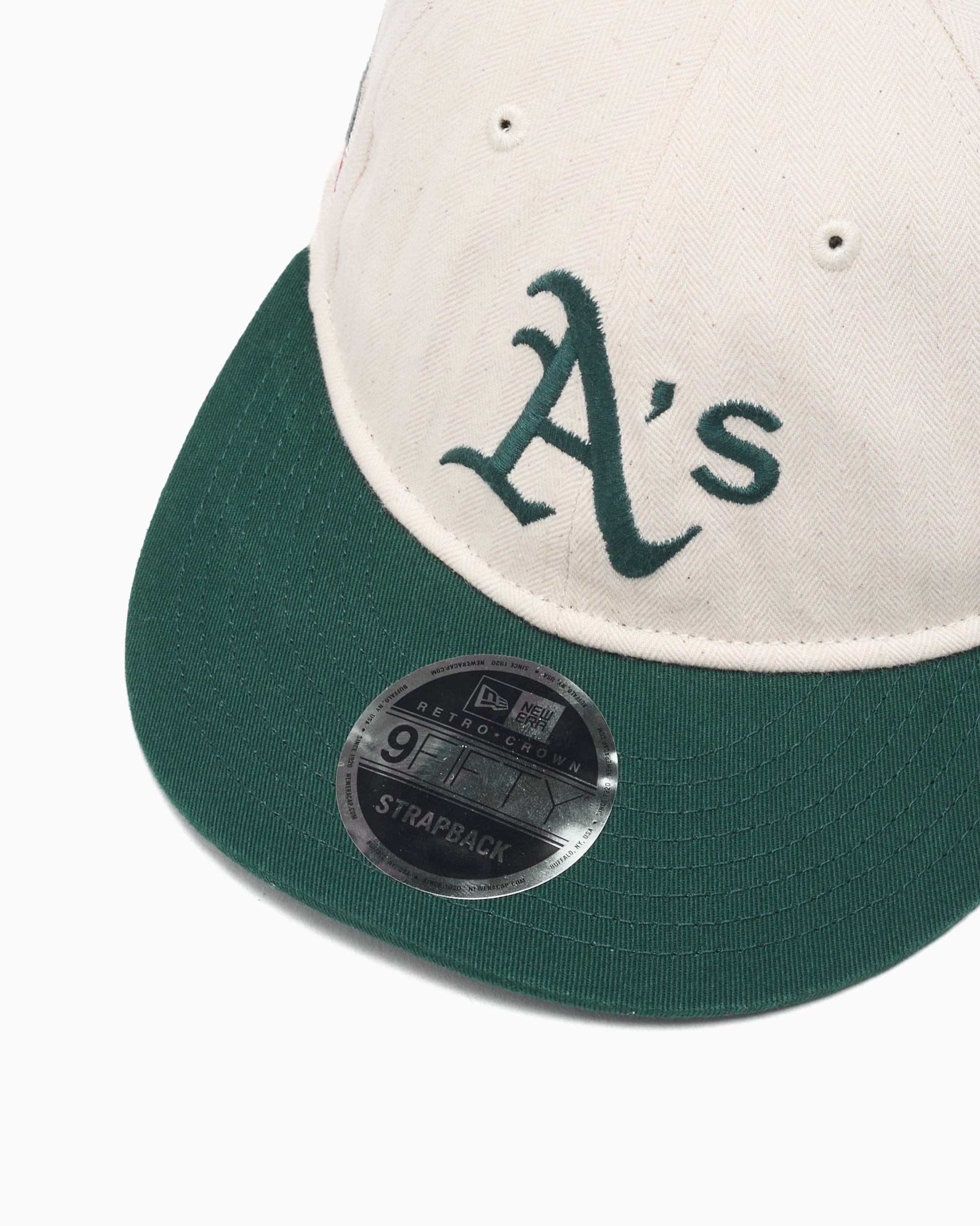 New Era Gorra New Era Athletics MLB Americana Herringbone Retro 9FIFTY Unisex