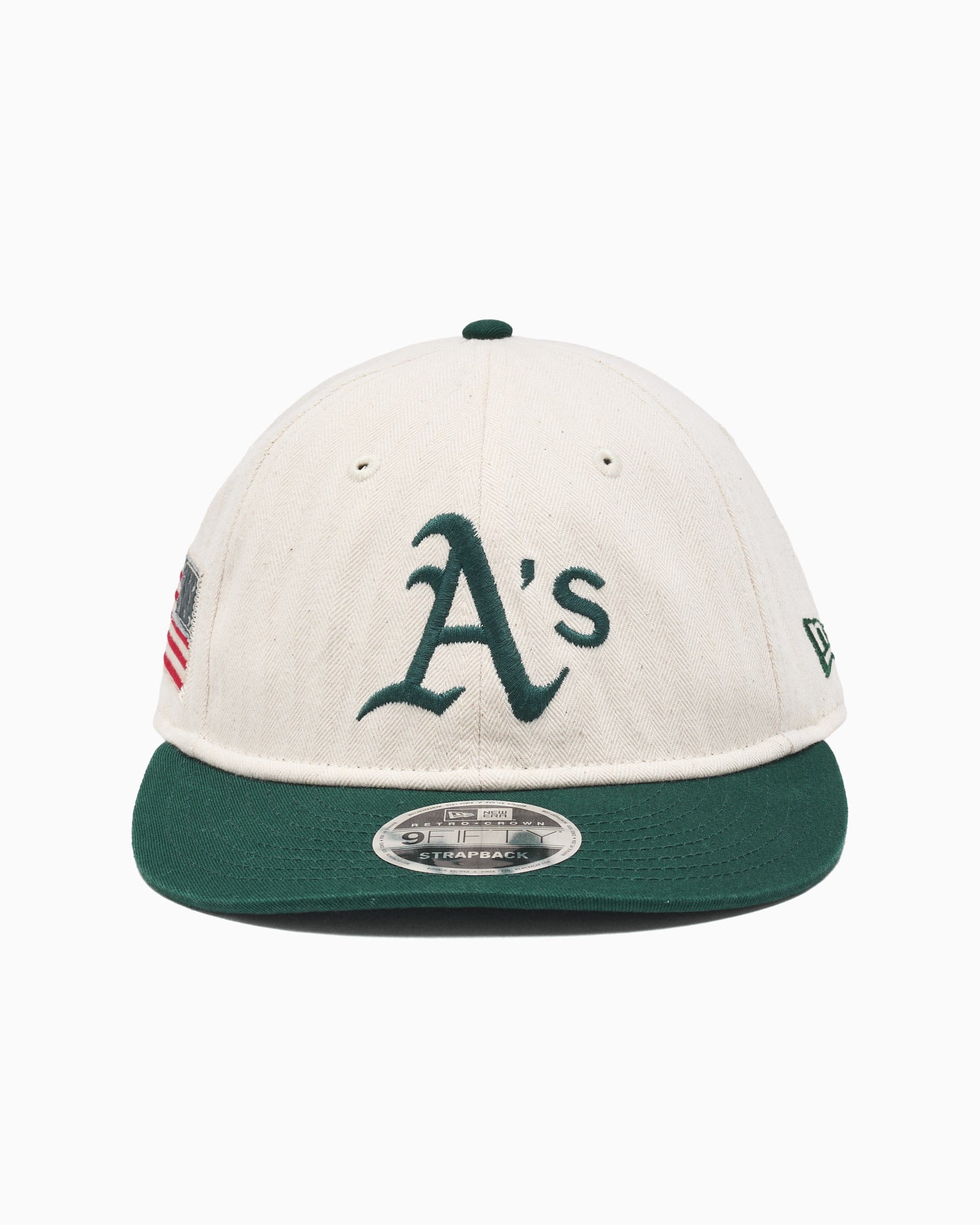 New Era Gorra New Era Athletics MLB Americana Herringbone Retro 9FIFTY Unisex