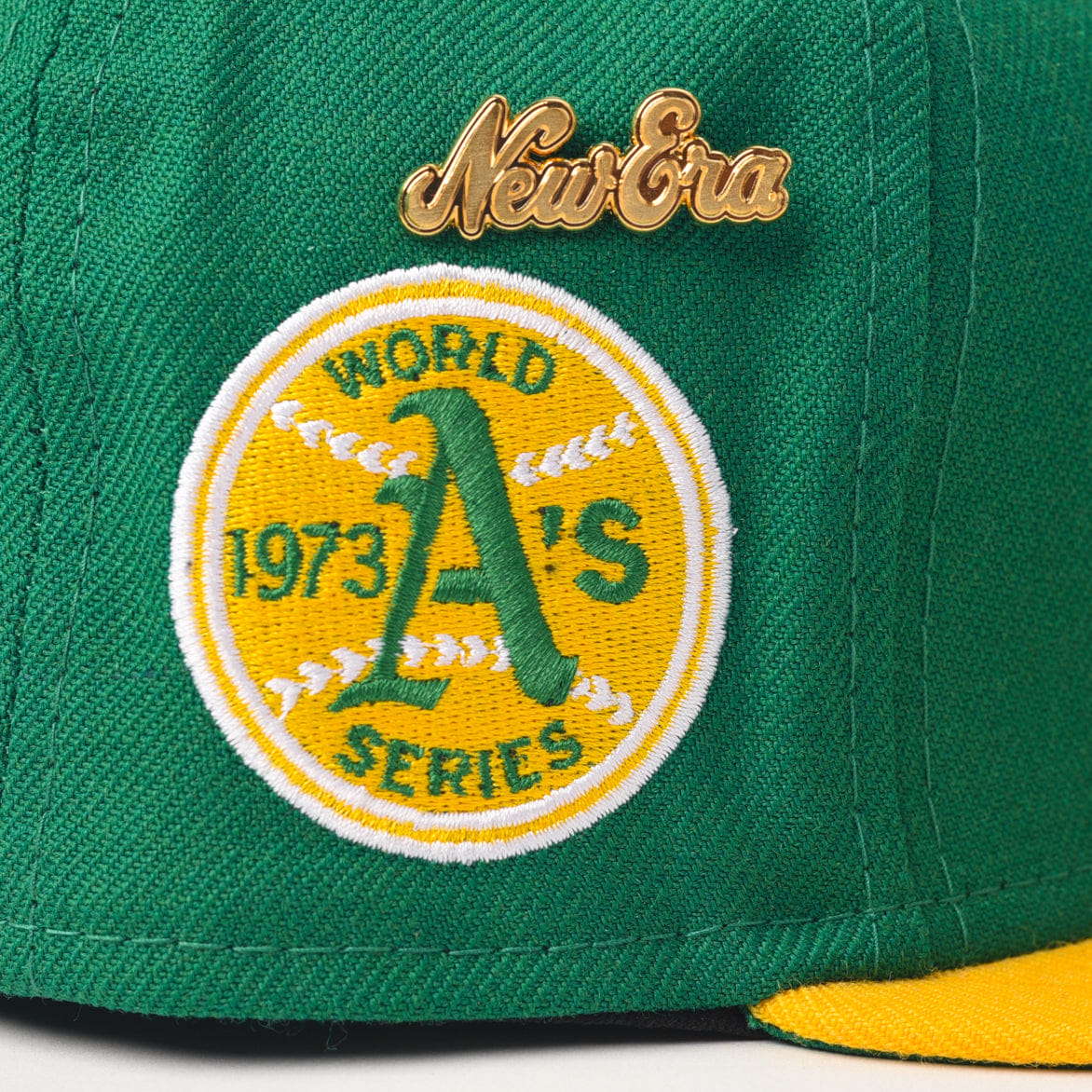 NEW ERA WORLD SERIES COLLECTION 5950 FITTED HAT "OAKLAND A'S 73
