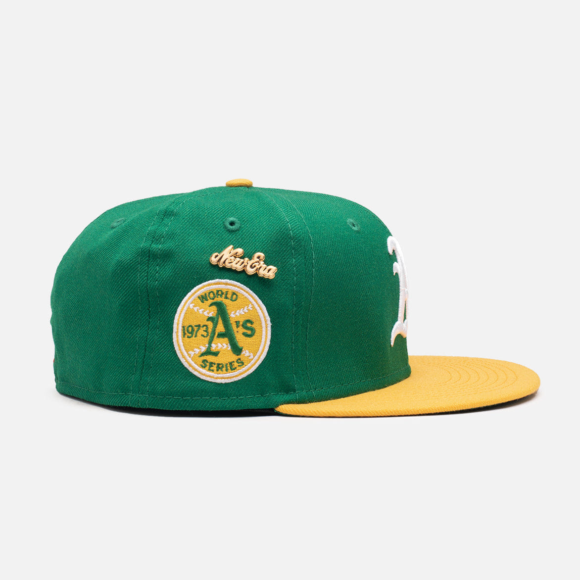 NEW ERA WORLD SERIES COLLECTION 5950 FITTED HAT "OAKLAND A'S 73