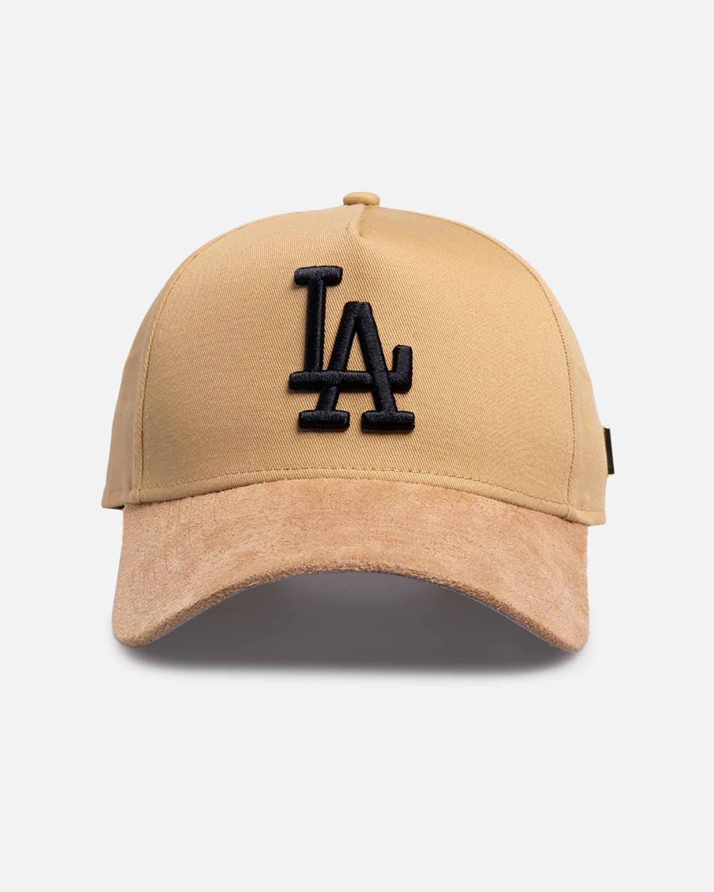 New Era Los Angeles Dodgers Suede Visor 9FORTY A - Frame Snapback Bronze