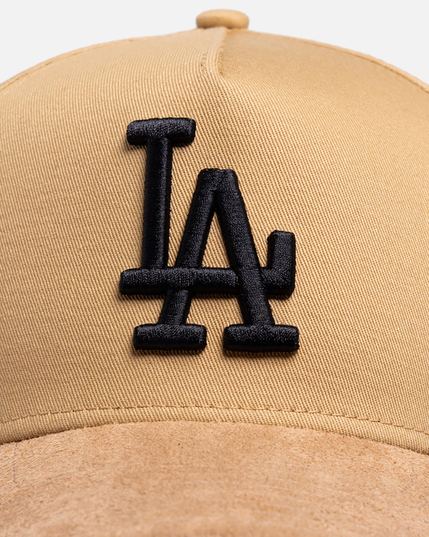 New Era Los Angeles Dodgers Suede Visor 9FORTY A - Frame Snapback Bronze