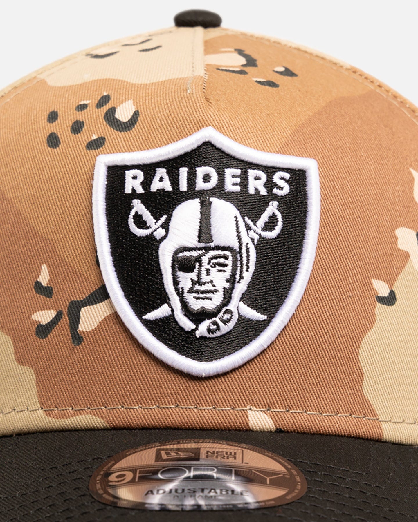 New Era Las Vegas Raiders Ghilliesuit 9FORTY A - Frame Snapback Camo
