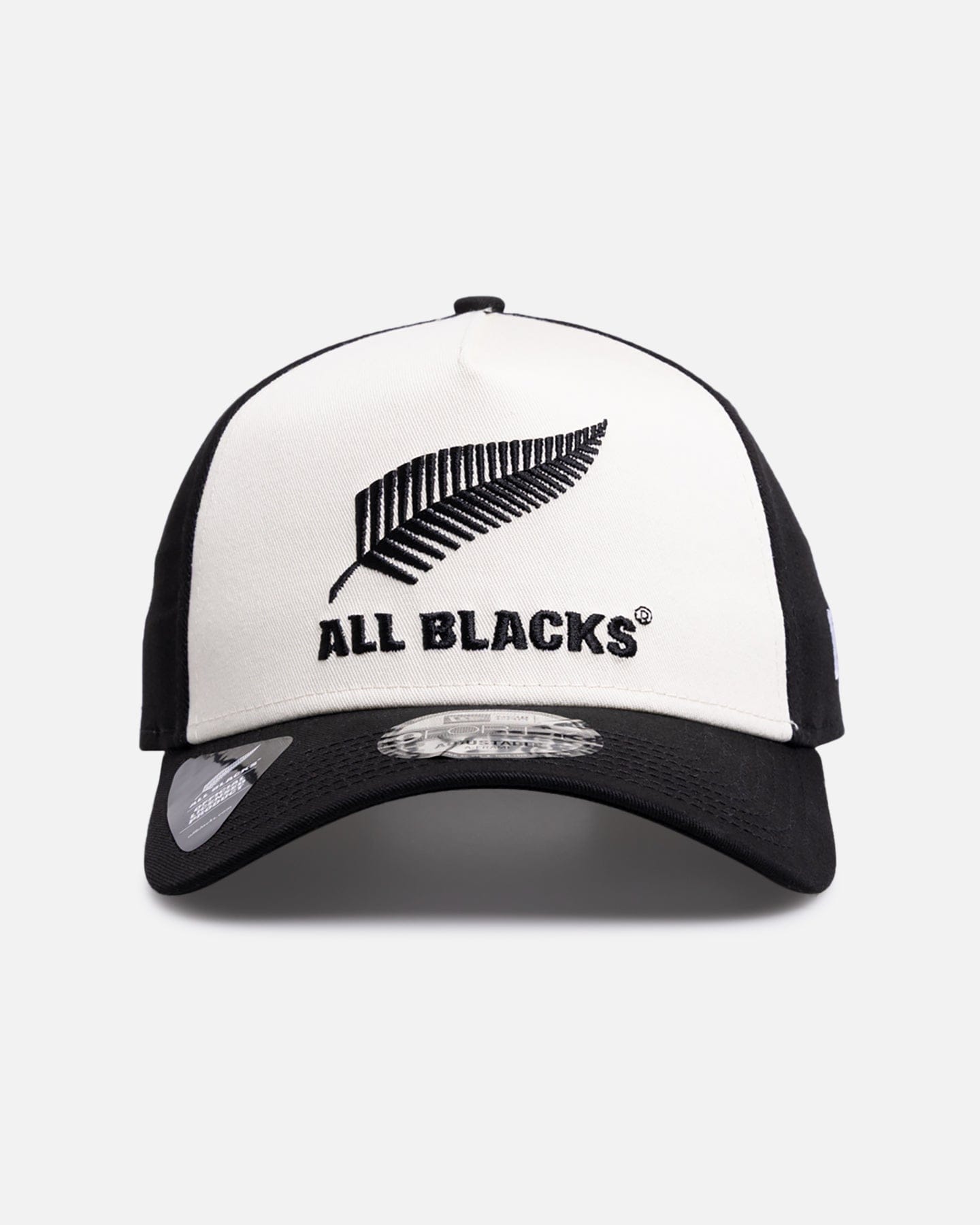 New Era New Zealand All Blacks Two - Tone 9FORTY A - Frame Snapback White