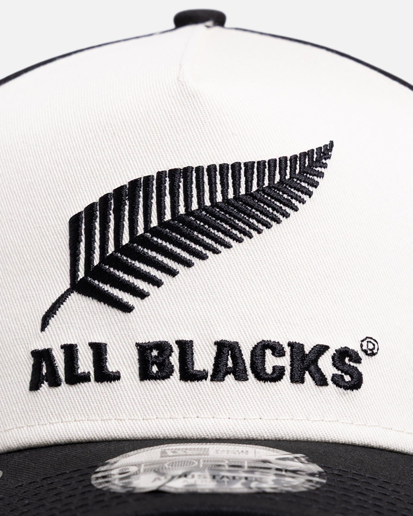 New Era New Zealand All Blacks Two - Tone 9FORTY A - Frame Snapback White