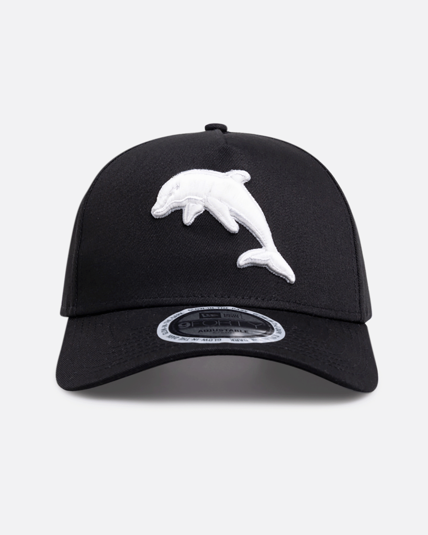 New Era Dolphins NRL Glow In The Dark 9FORTY A - Frame Snapback Black