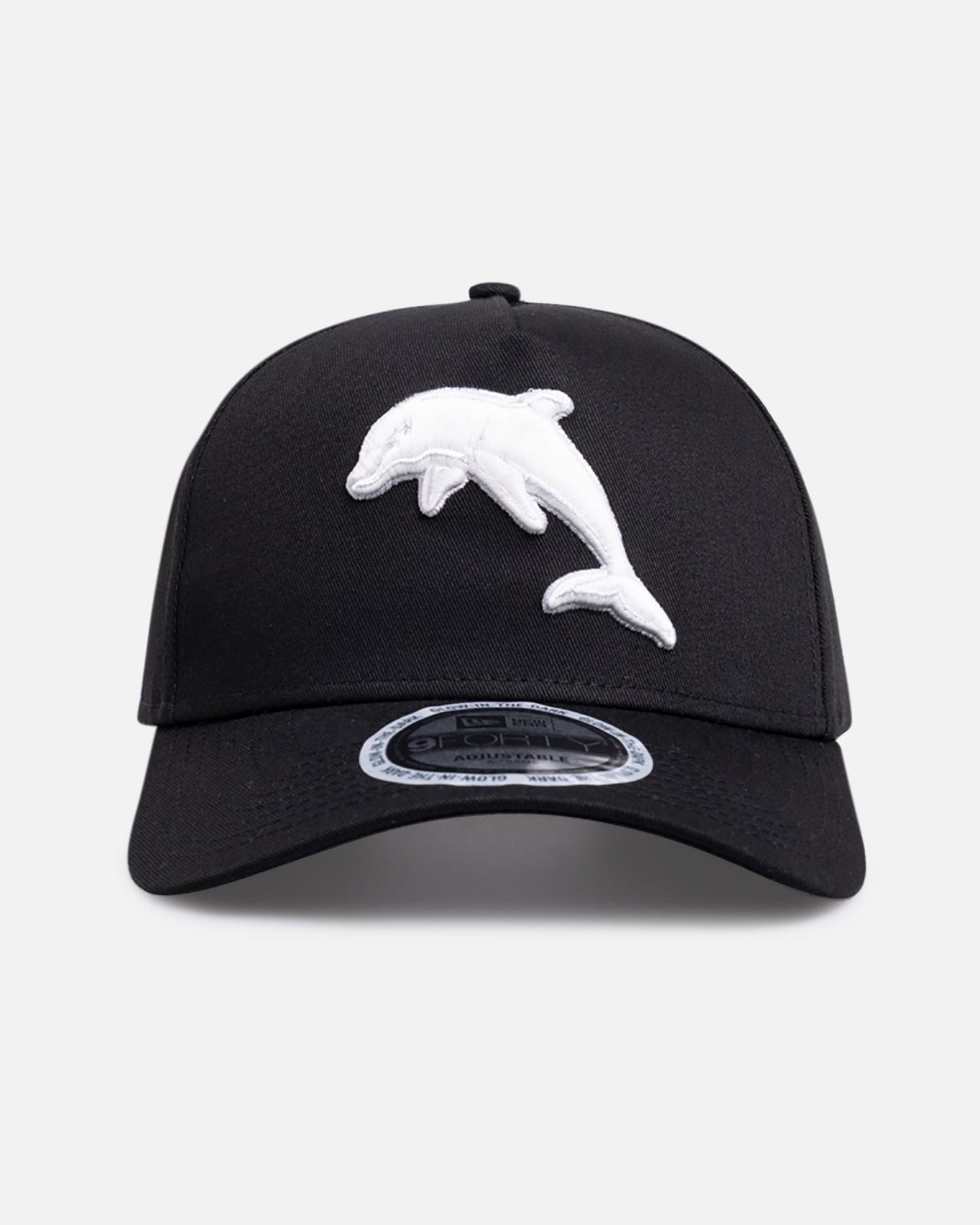 New Era Dolphins NRL Glow In The Dark 9FORTY A - Frame Snapback Black