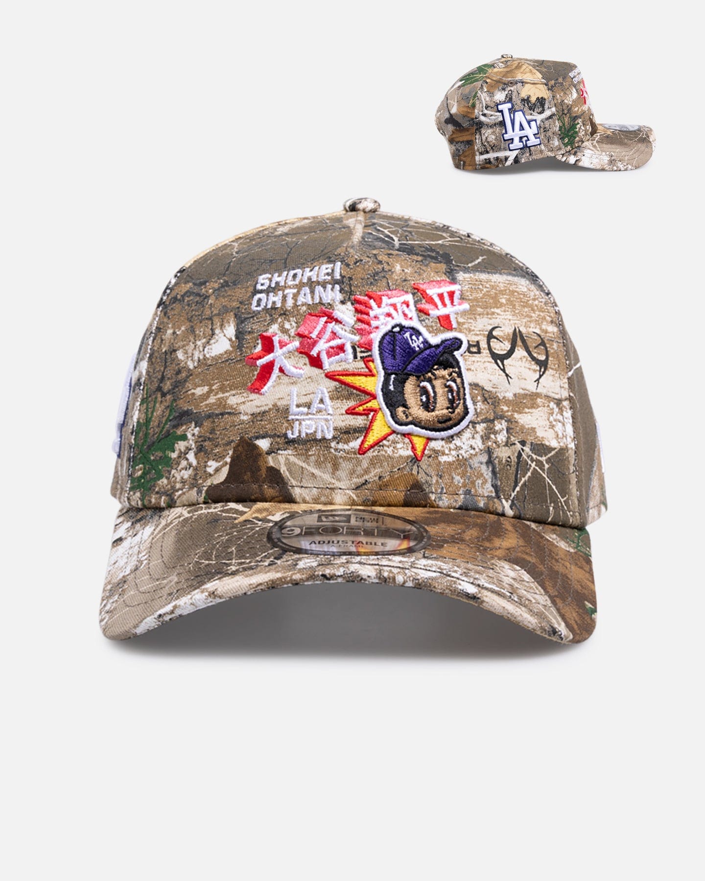 New Era Los Angeles Dodgers Ohtani 9FORTY A - Frame Snapback Real Tree Camo
