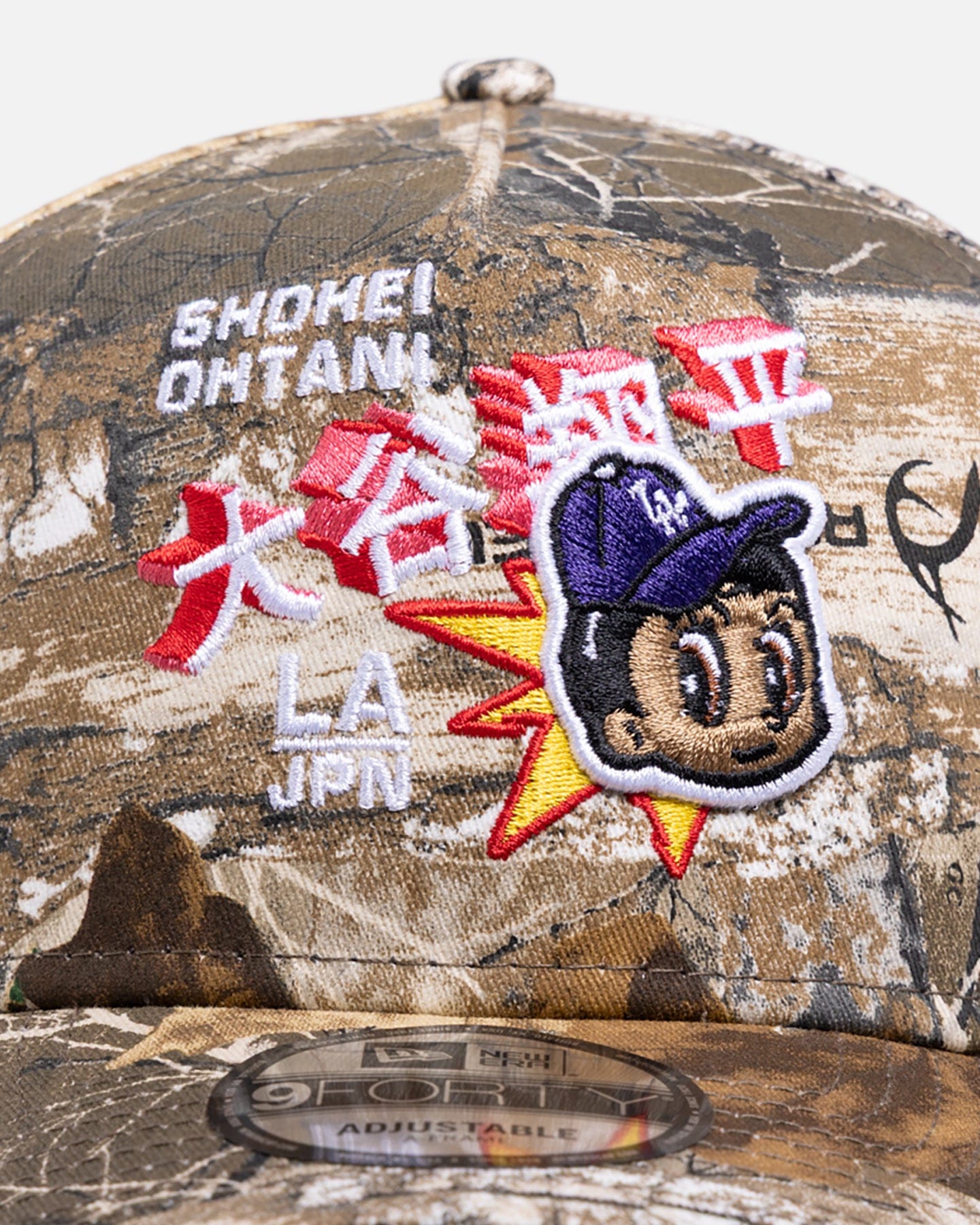 New Era Los Angeles Dodgers Ohtani 9FORTY A - Frame Snapback Real Tree Camo