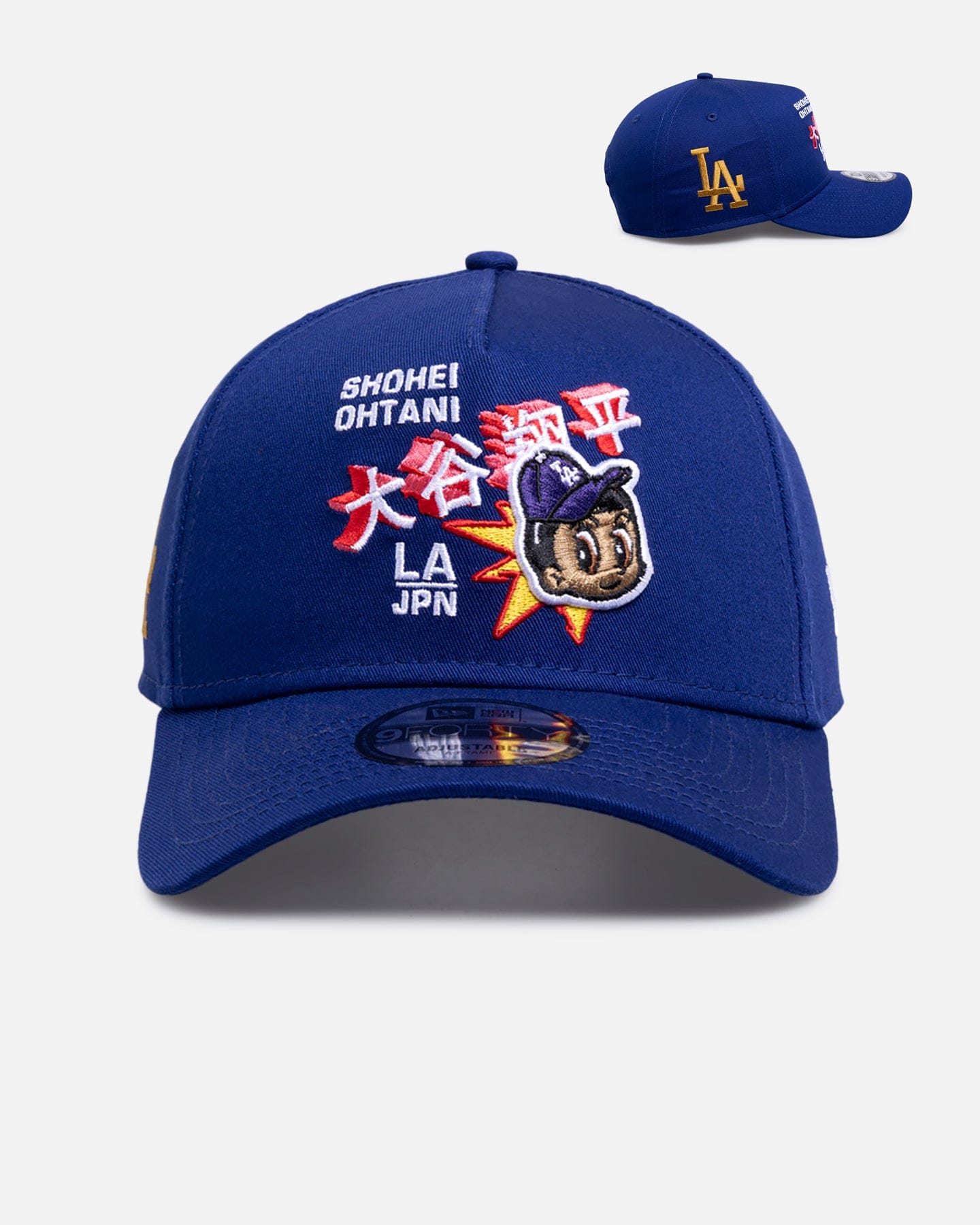 New Era Los Angeles Dodgers Ohtani 9FORTY A - Frame Snapback Dark Royal