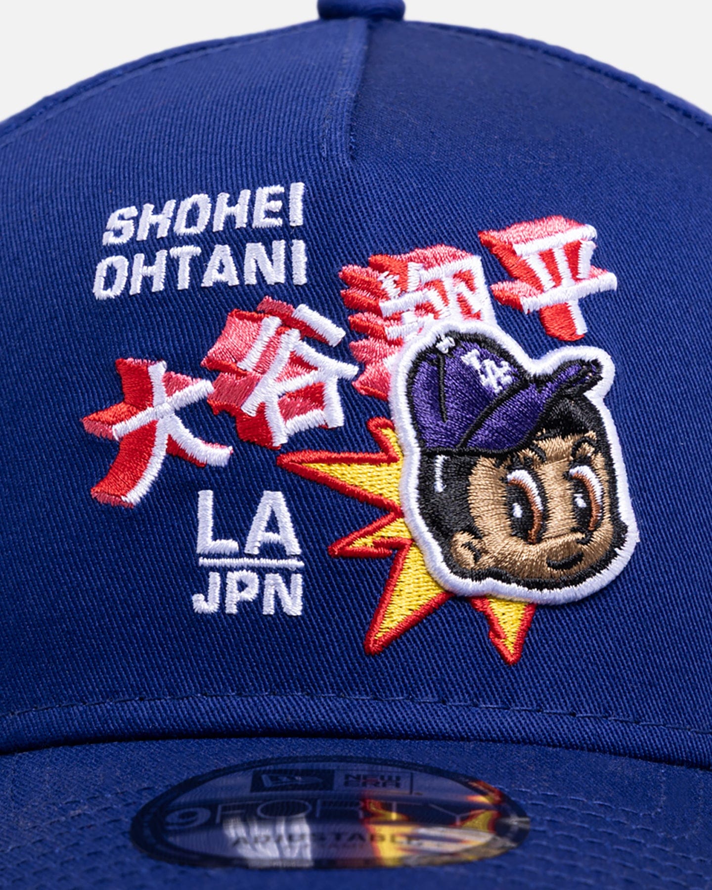 New Era Los Angeles Dodgers Ohtani 9FORTY A - Frame Snapback Dark Royal