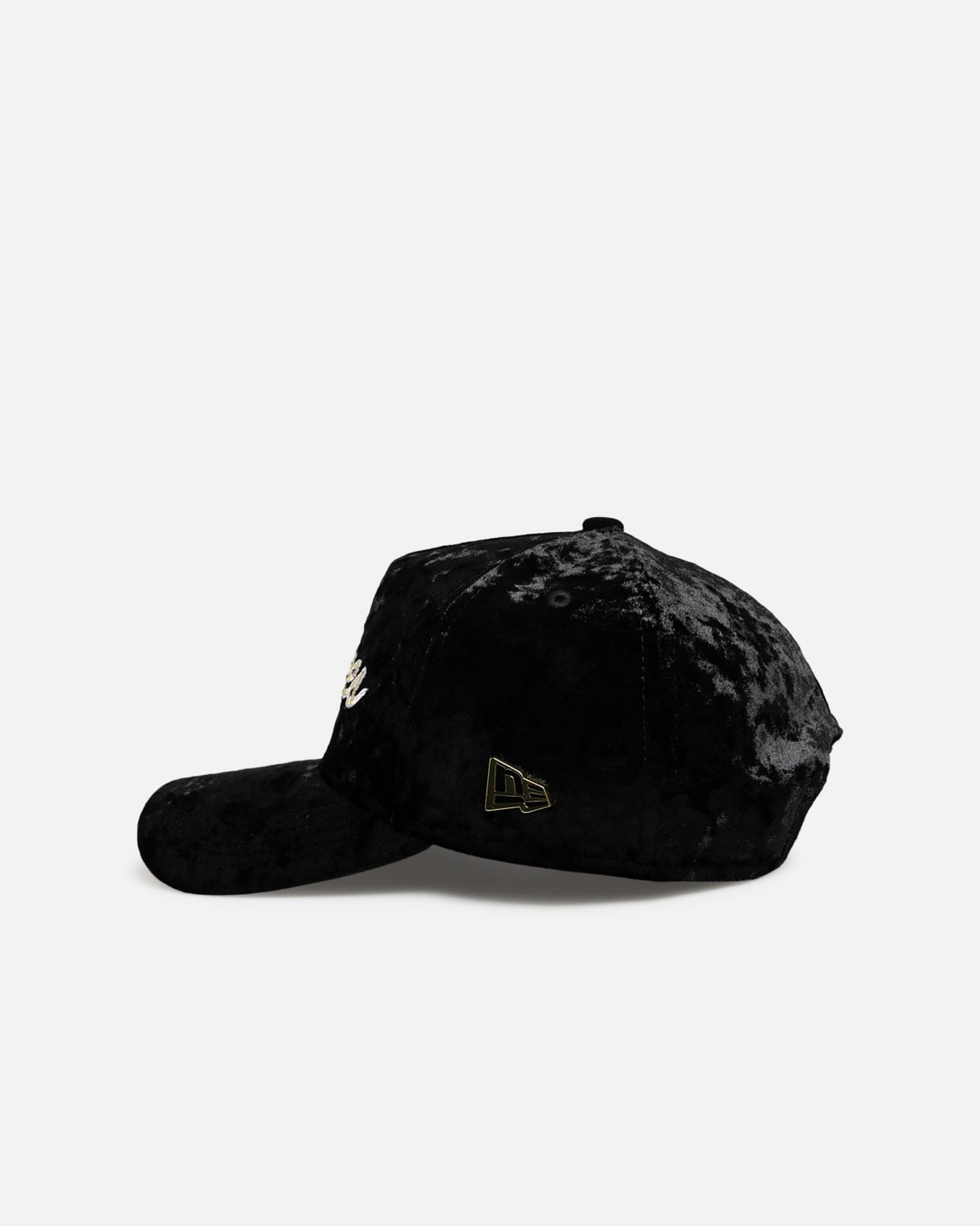 New Era New York Yankees Velvet 9FORTY A - Frame Snapback Black/Gold
