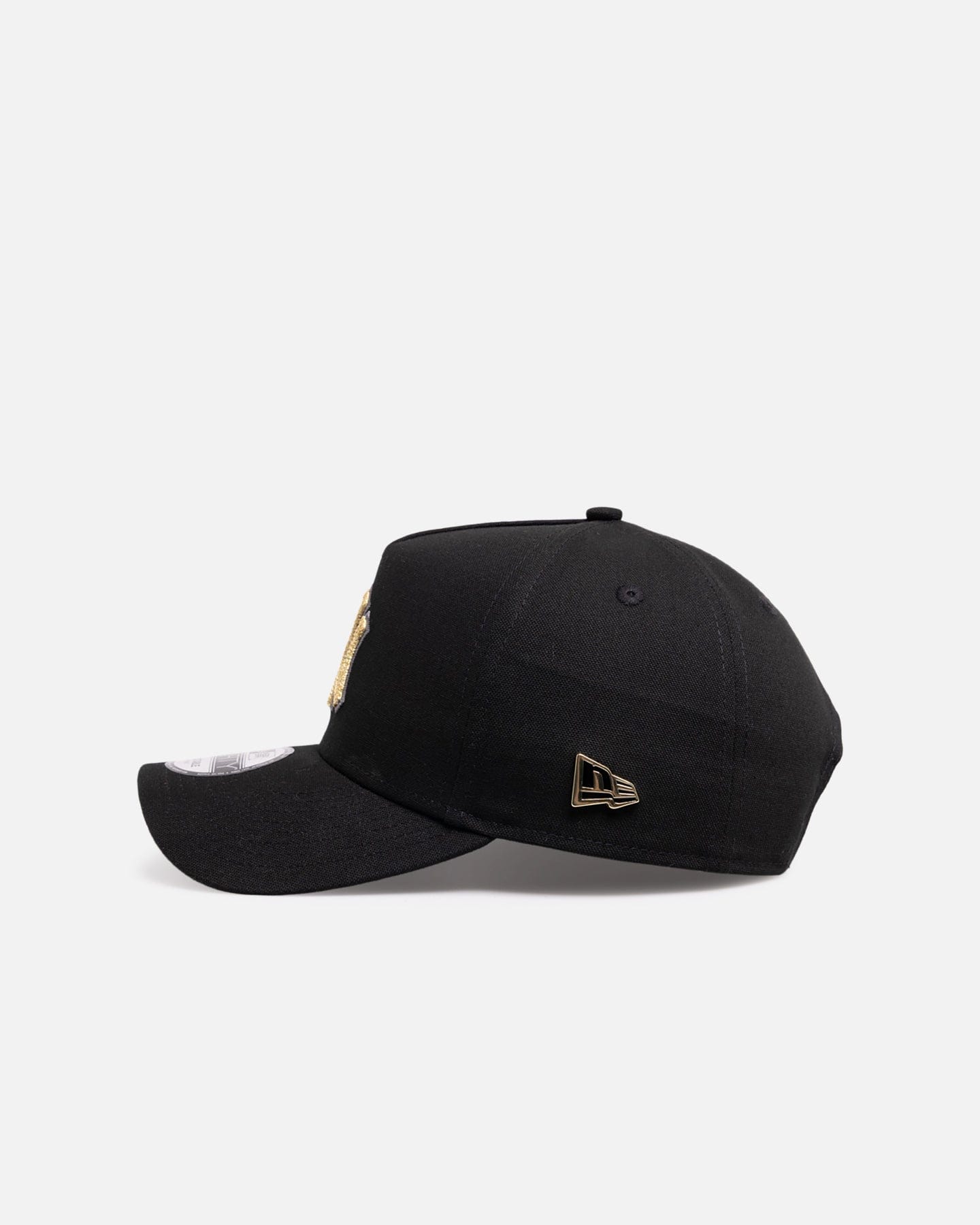New Era New York Yankees Canvas Chainstitch Project x 9FORTY A - Frame Snapback Black/Gold
