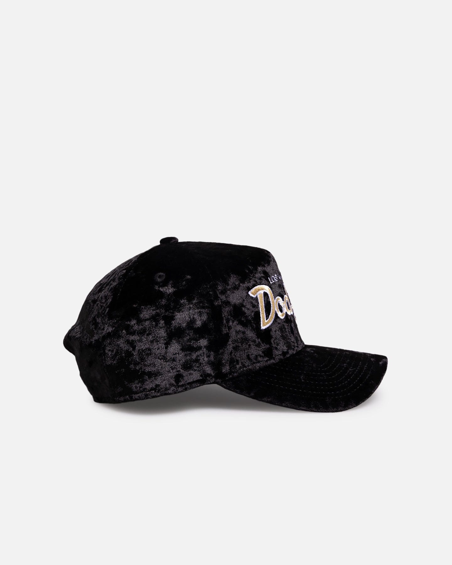 New Era Los Angeles Dodgers Velvet 9FORTY A - Frame Snapback Black/Gold