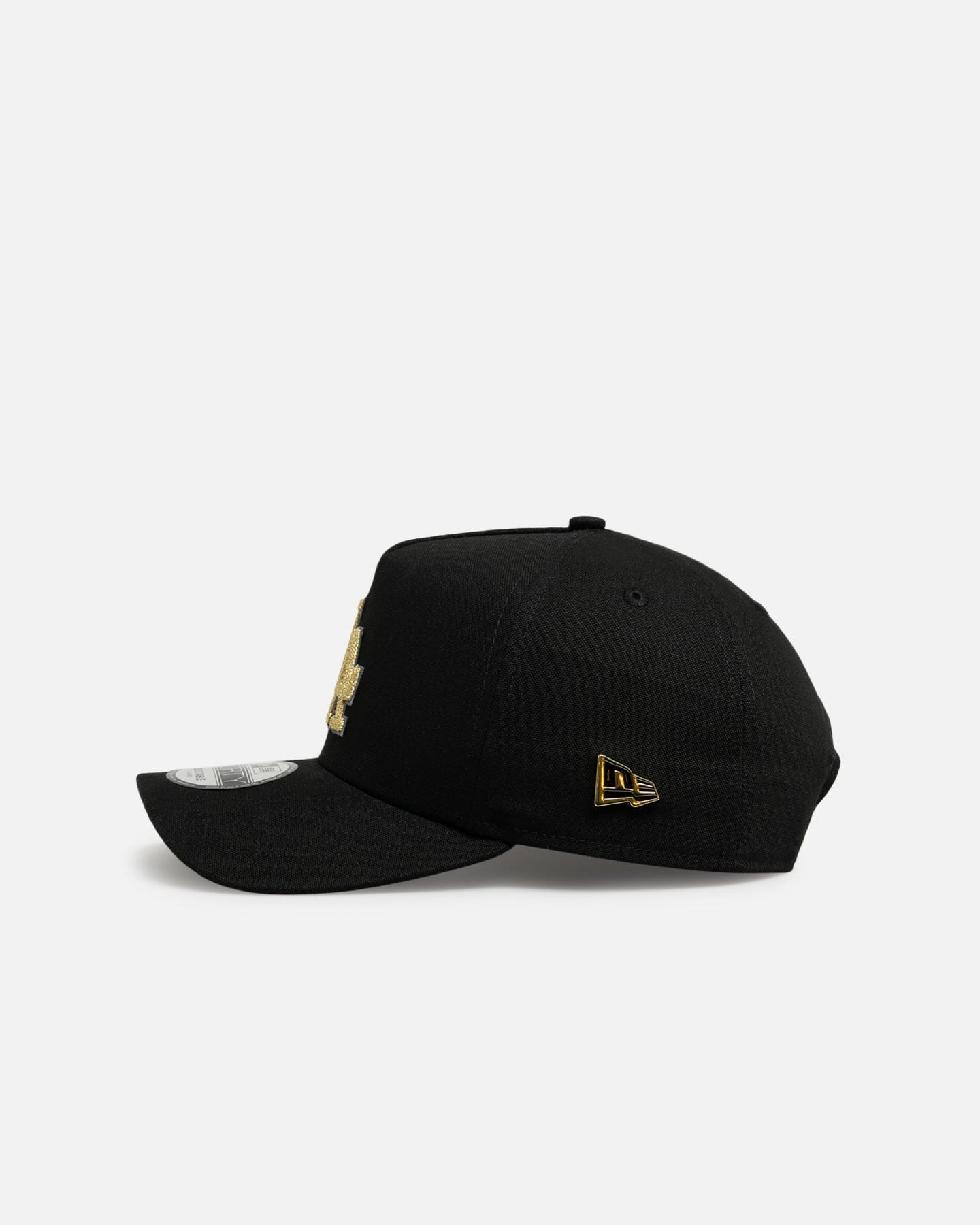 New Era Los Angeles Dodgers Canvas Chainstitch Project x 9FORTY A - Frame Snapback Black/Gold