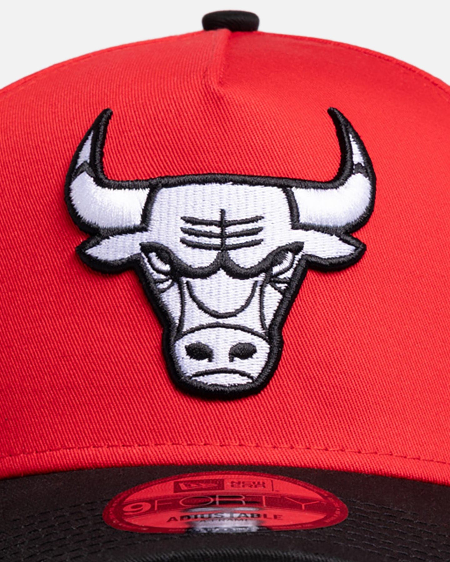 New Era Chicago Bulls Two - Tone 9FORTY A - Frame Snapback Red/Black