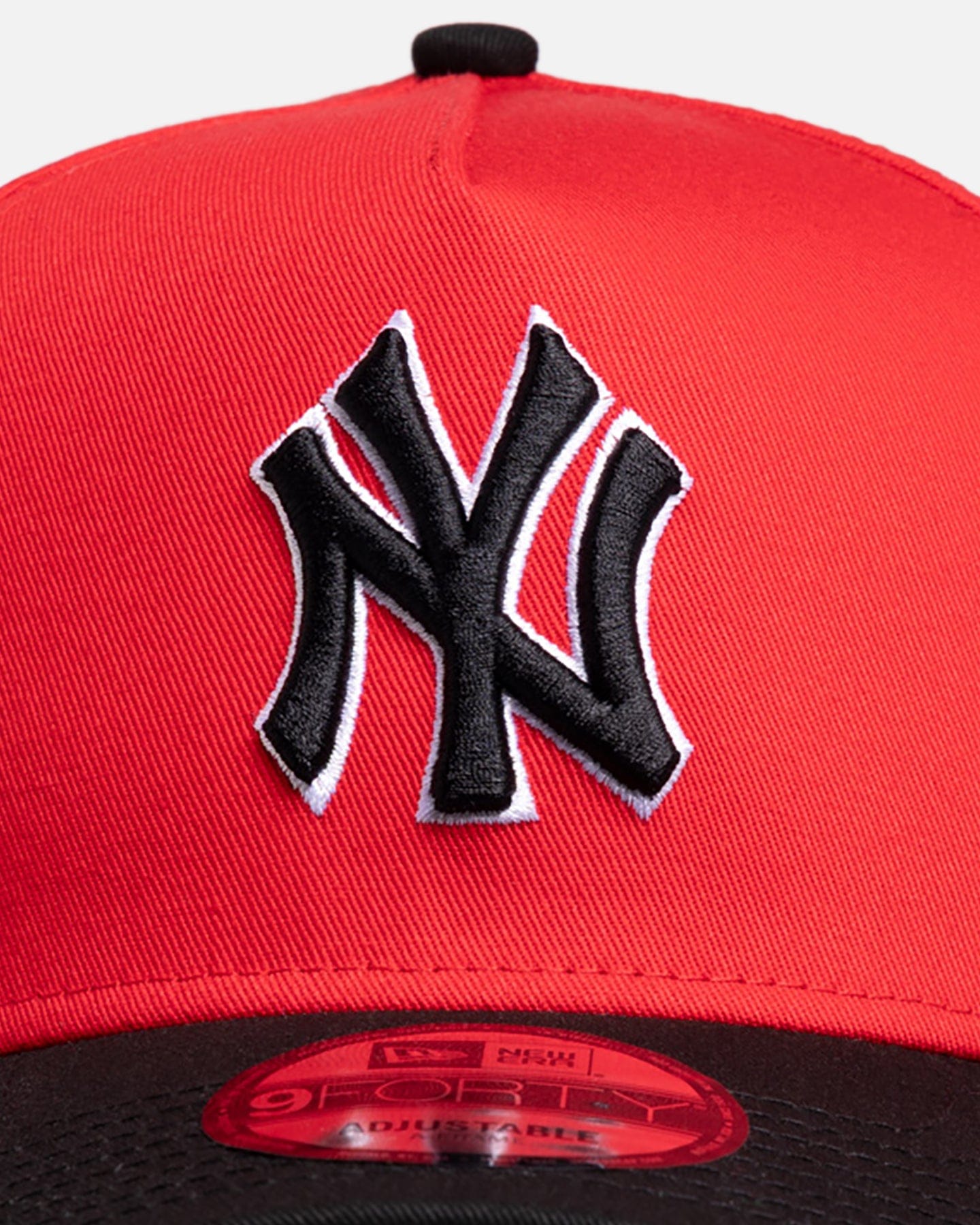 New Era New York Yankees Two - Tone 9FORTY A - Frame Snapback Red/Black
