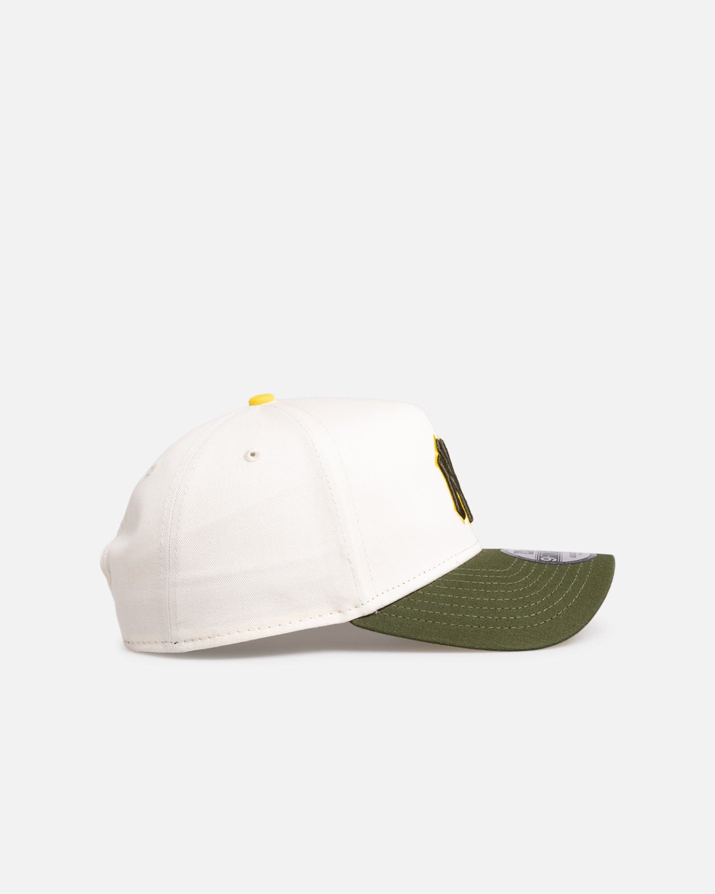 New Era New York Yankees Chrome Rig 9FORTY A - Frame Snapback White/Yellow