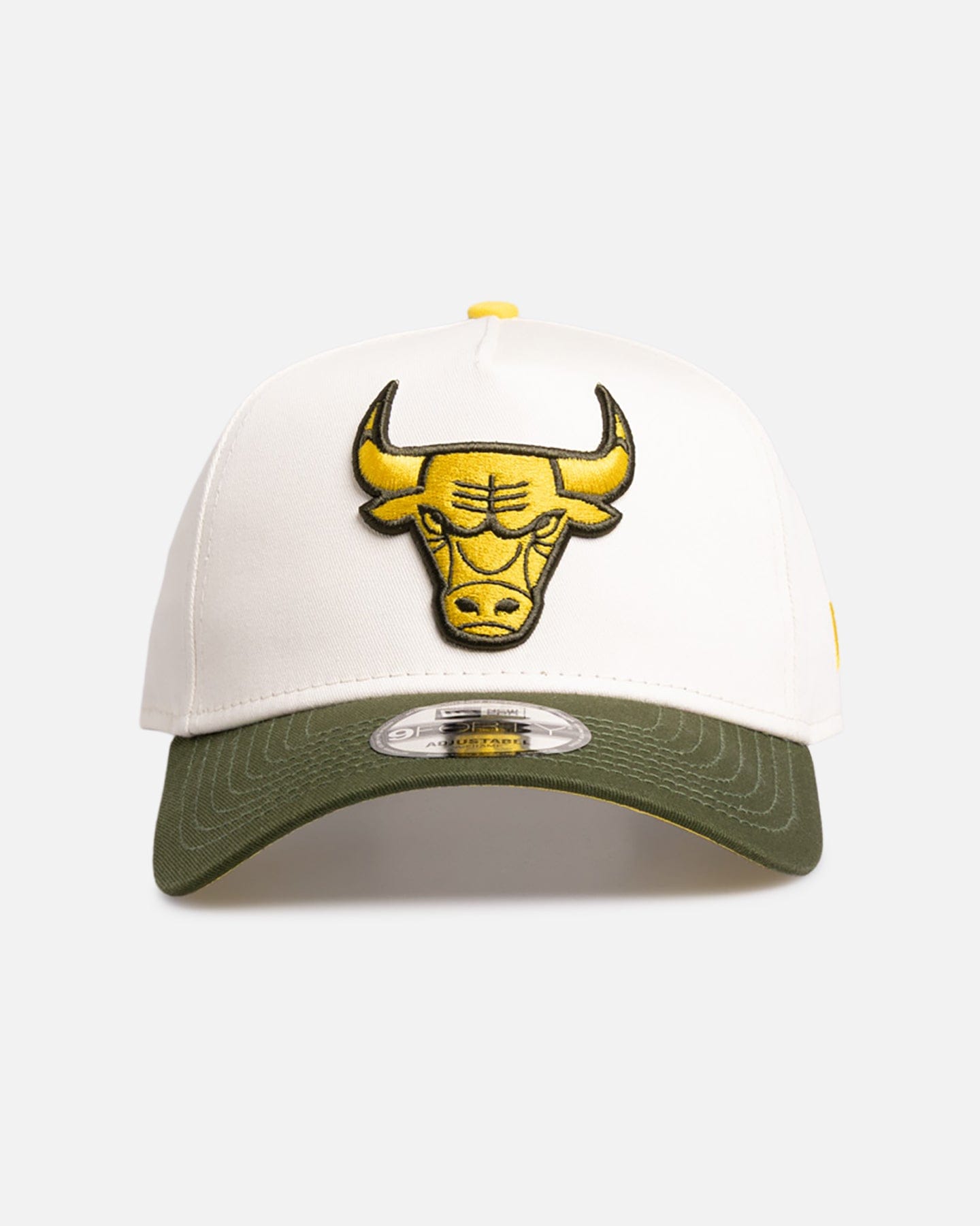 New Era Chicago Bulls Chrome Rig 9FORTY A - Frame Snapback White/Yellow