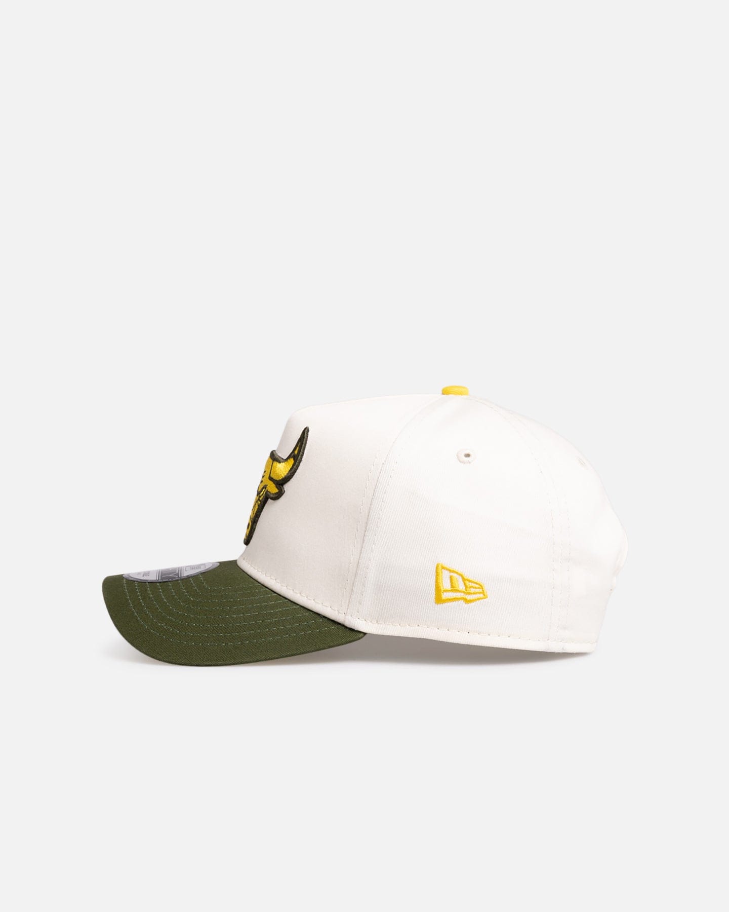 New Era Chicago Bulls Chrome Rig 9FORTY A - Frame Snapback White/Yellow