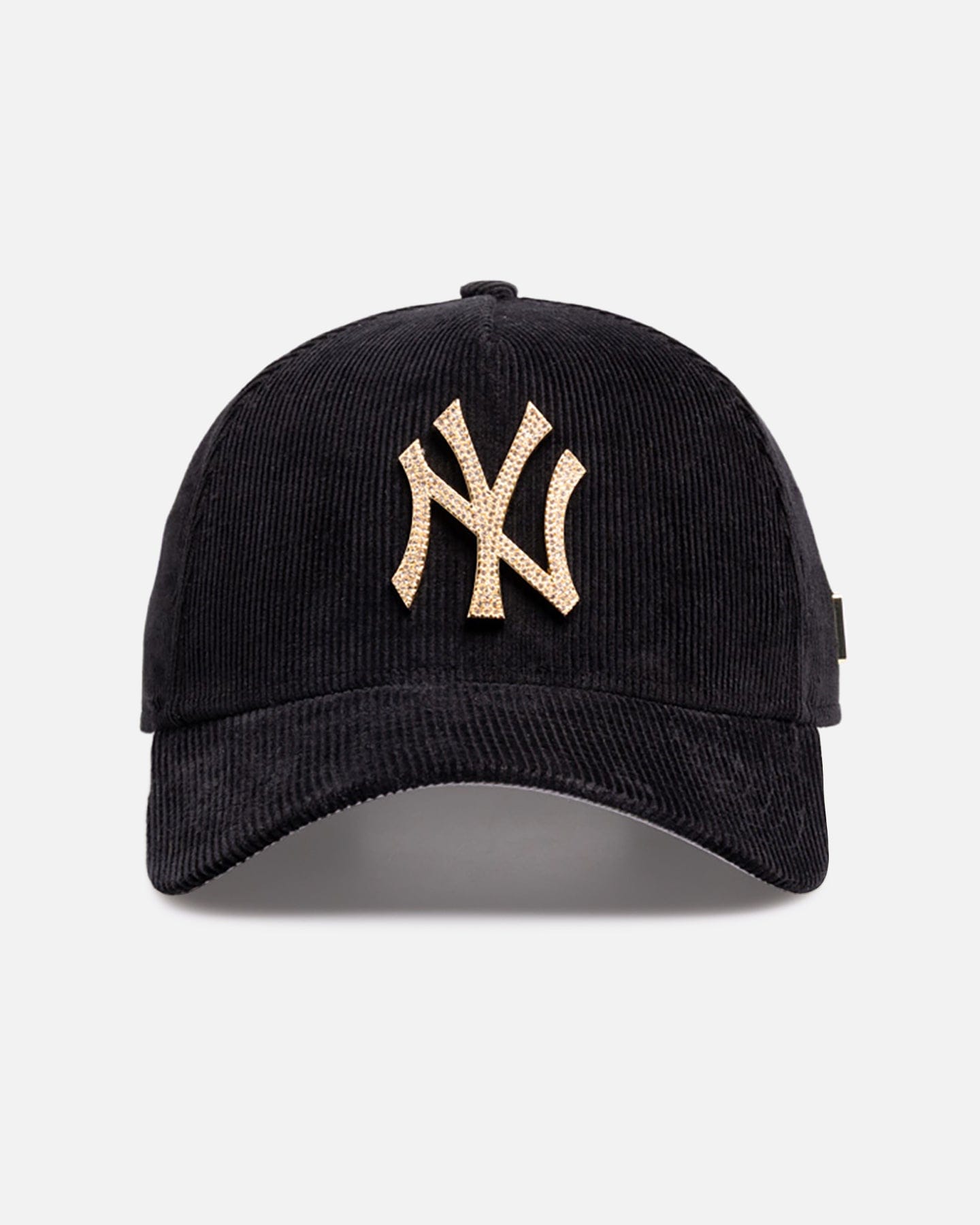 New Era New York Yankees Diamontee Cord 9FORTY A - Frame Snapback Black Cord