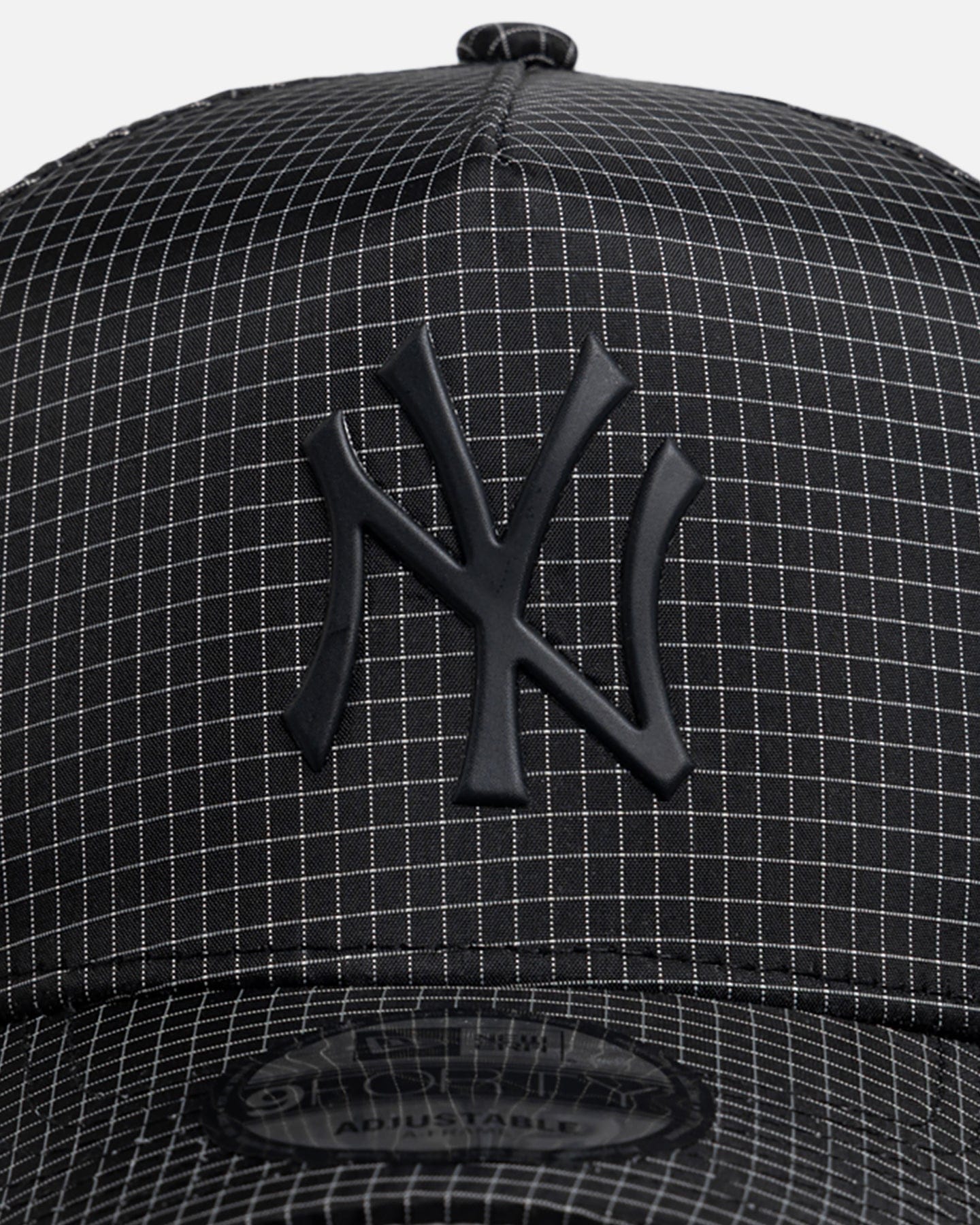 New Era New York Yankees Black Ripstop 9FORTY A - Frame Snapback Black/Black