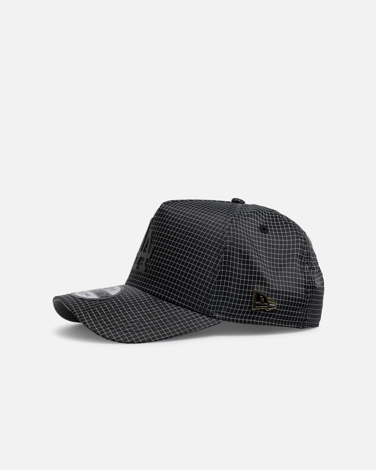 New Era Los Angeles Dodgers Black Ripstop 9FORTY A - Frame Snapback Black/Black