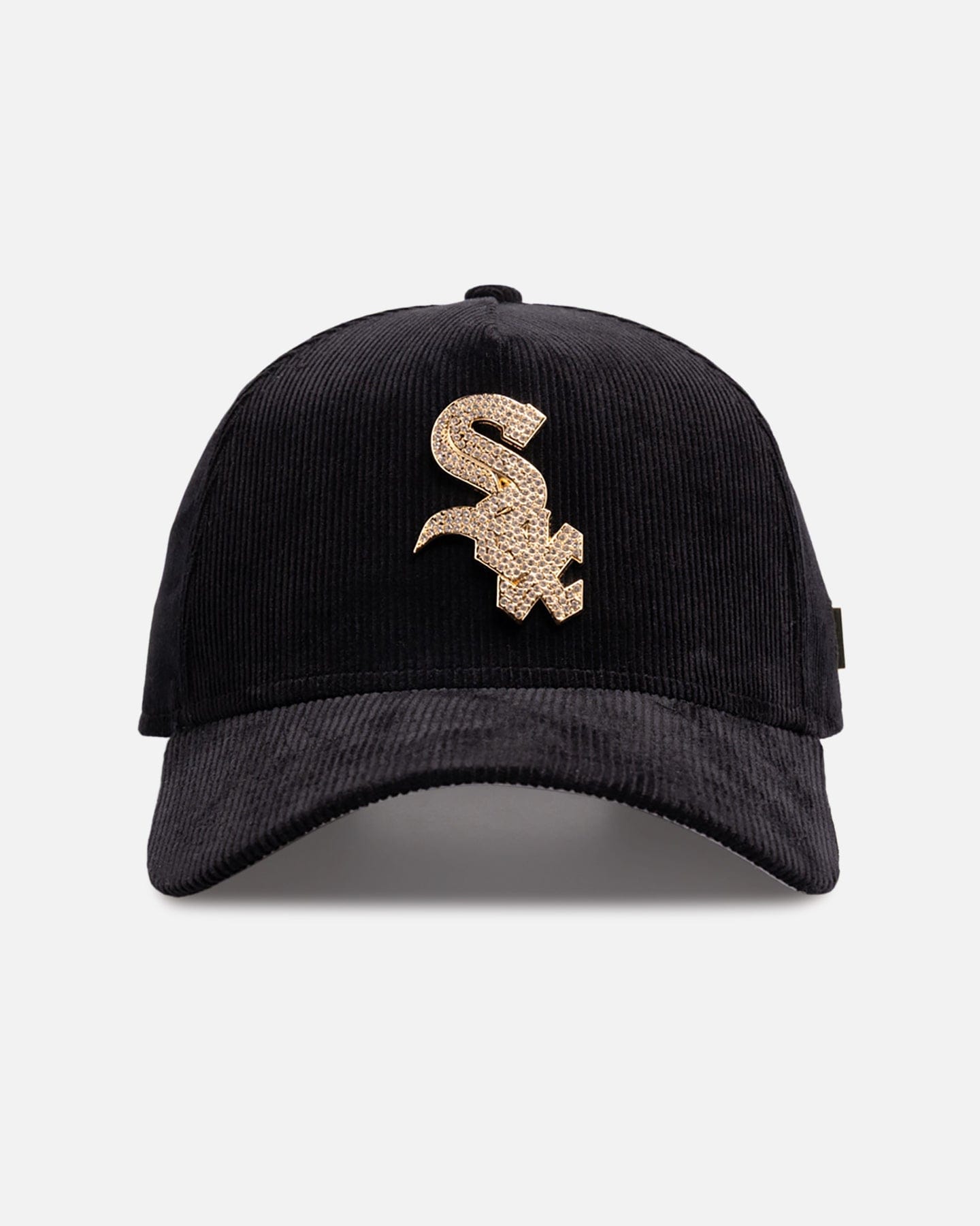 New Era Chicago White Sox Diamontee Cord 9FORTY A - Frame Snapback Black Cord