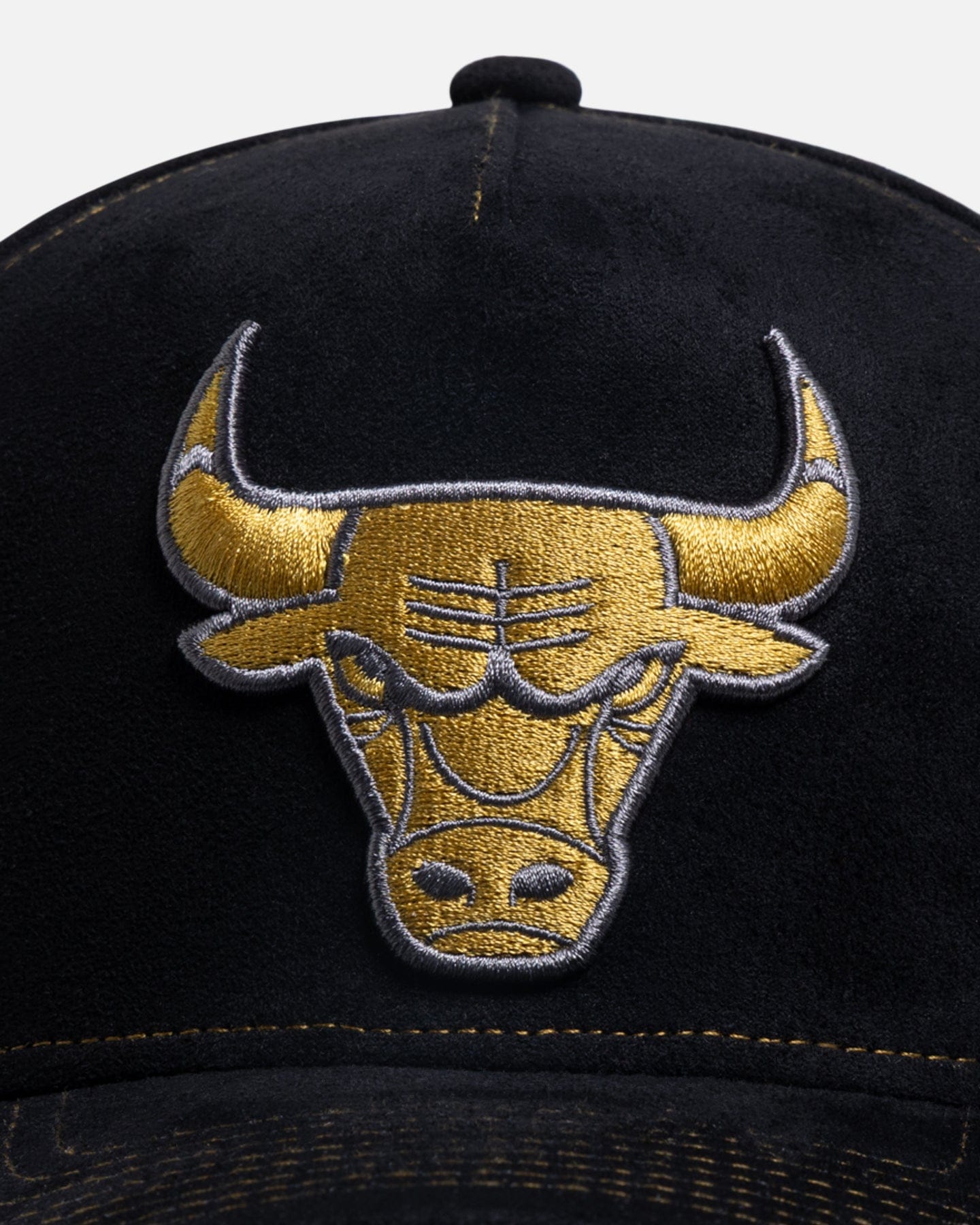 New Era Chicago Bulls Statement Suede 10 Year Anniversary 9FORTY A - Frame Snapback Black Suede
