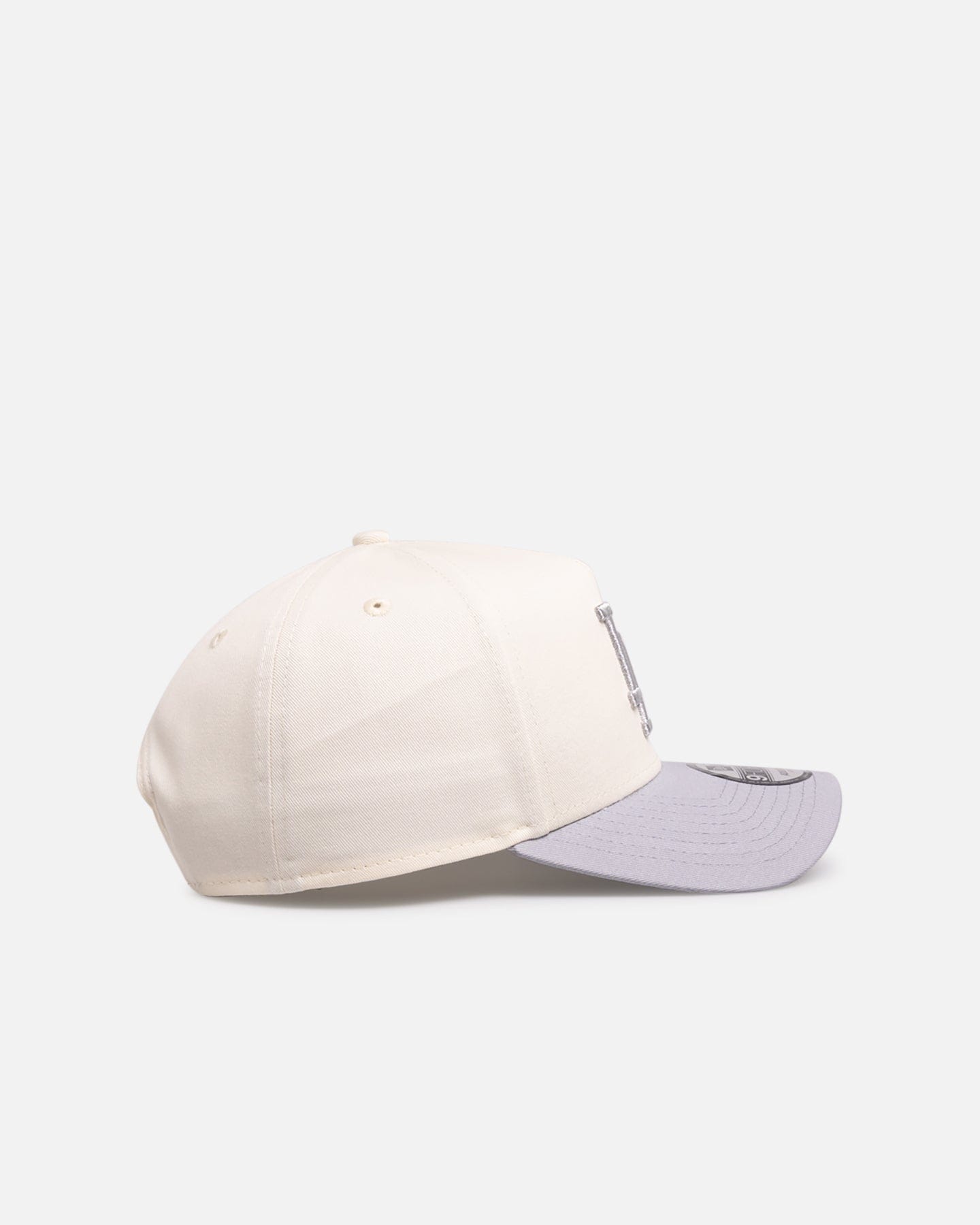New Era Chicago Bulls Chrome Grey 9FORTY A - Frame Snapback White/Silver