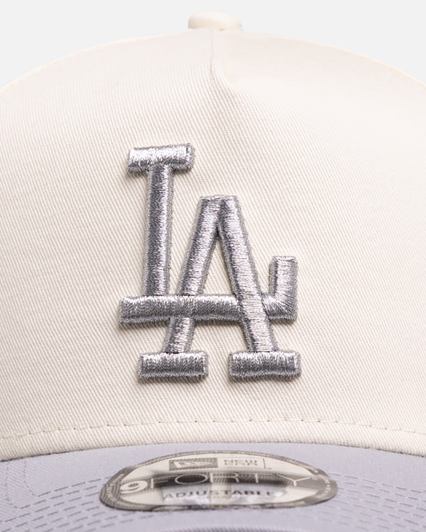 New Era Chicago Bulls Chrome Grey 9FORTY A - Frame Snapback White/Silver