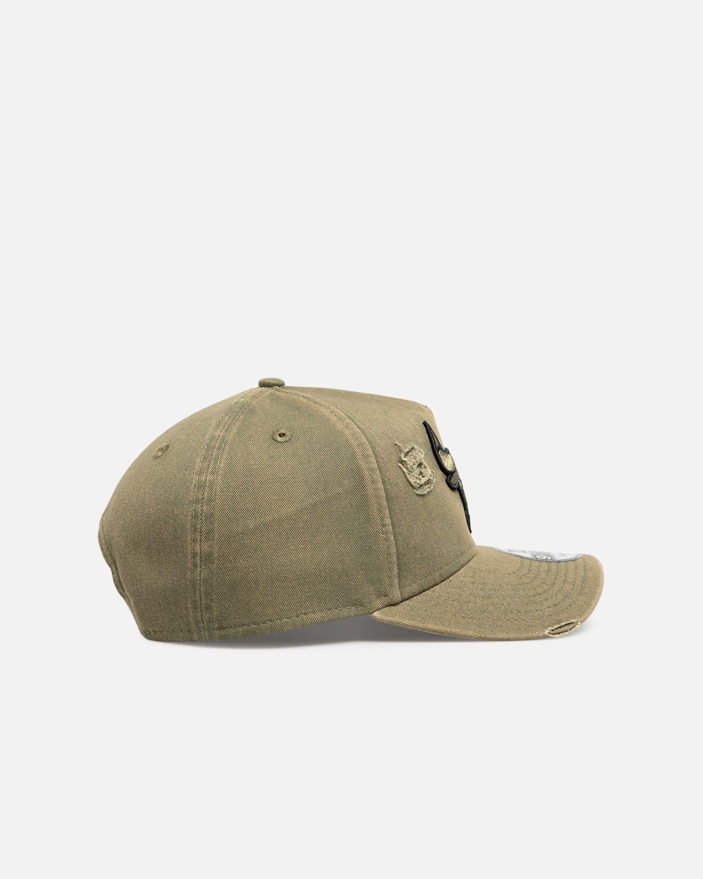 New Era Chicago Bulls Distressed Olive 9FORTY A - Frame Snapback Olive