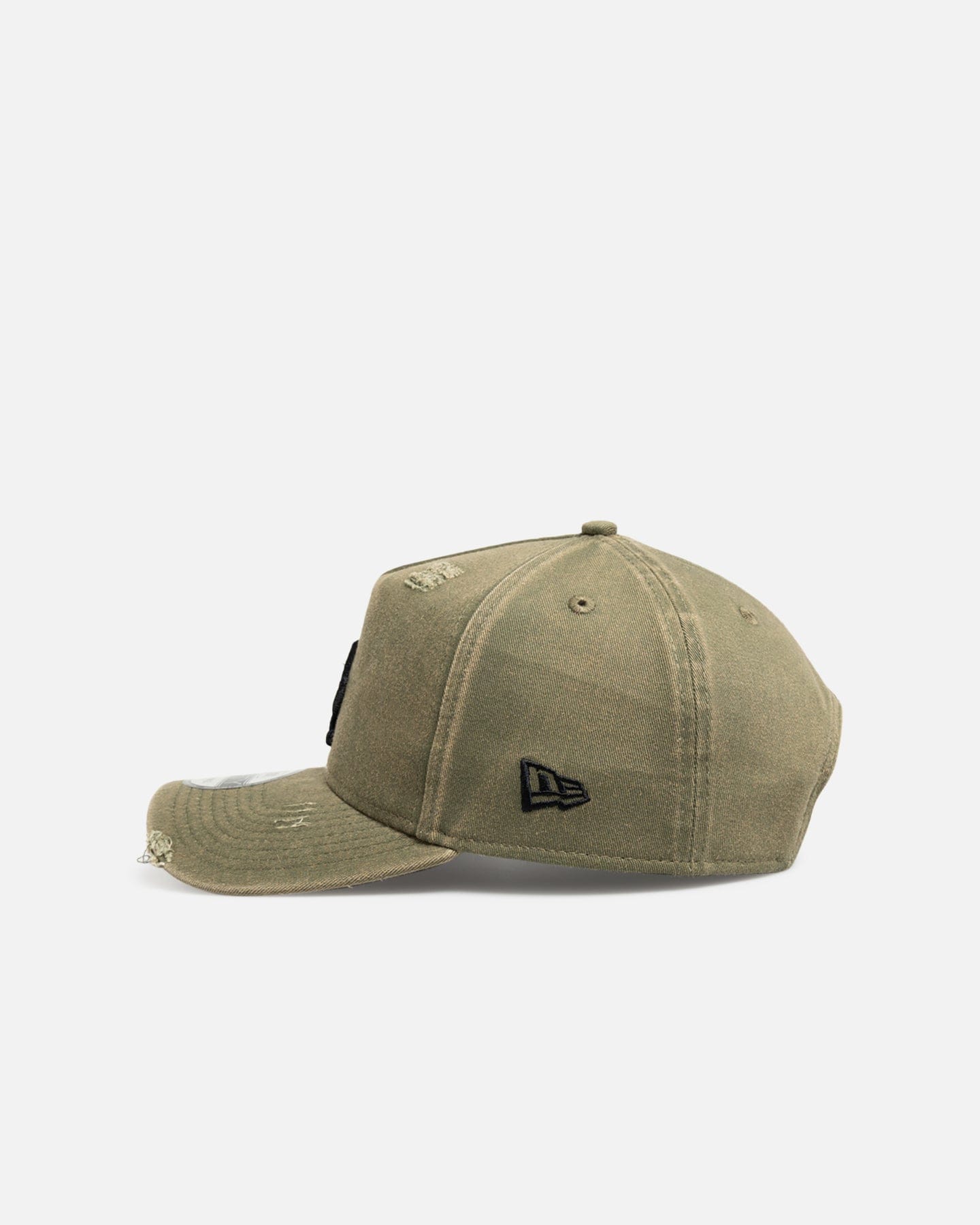 New Era Los Angeles Dodgers Distressed Olive 9FORTY A - Frame Snapback Olive