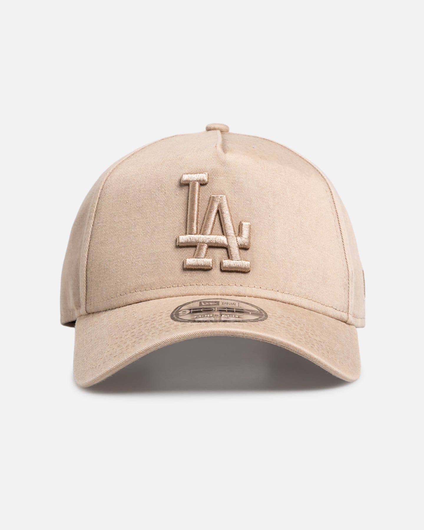 New Era Los Angeles Dodgers Dirty Wash 9FORTY A - Frame Snapback Camel