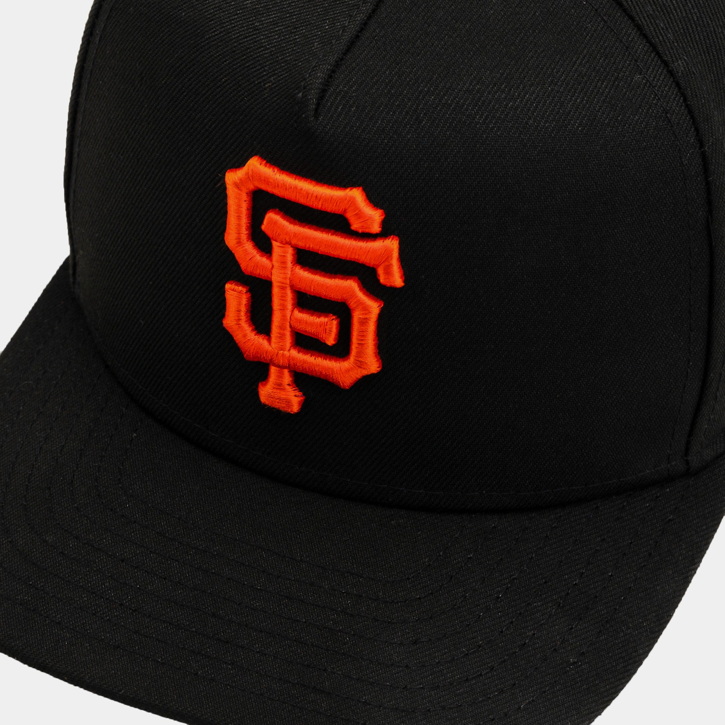 NEW ERA Shoe Palace Exclusive San Francisco Giants Curve 950AF Snapback Mens Hat (Black/Orange)